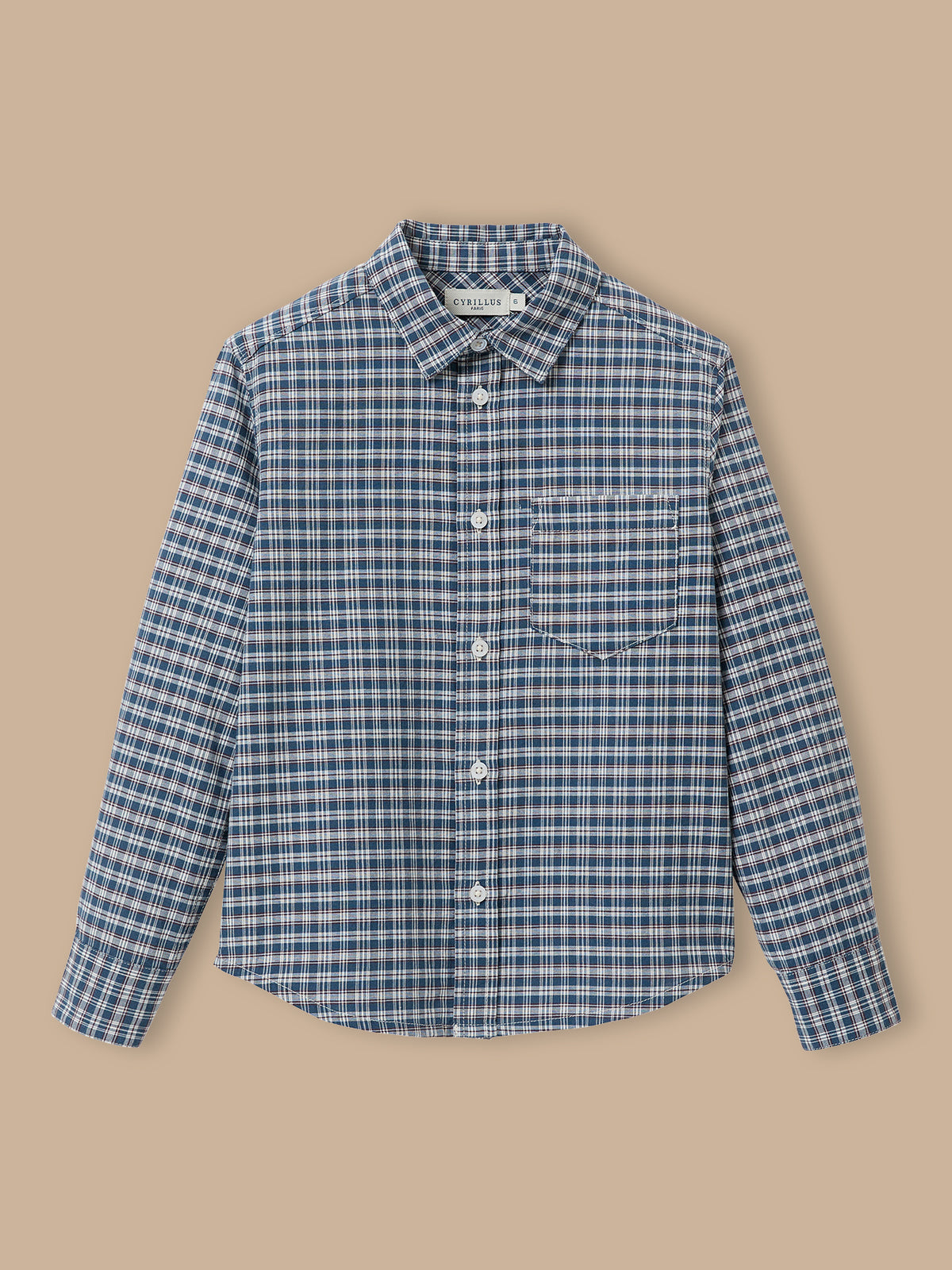 Boy's checked shirt