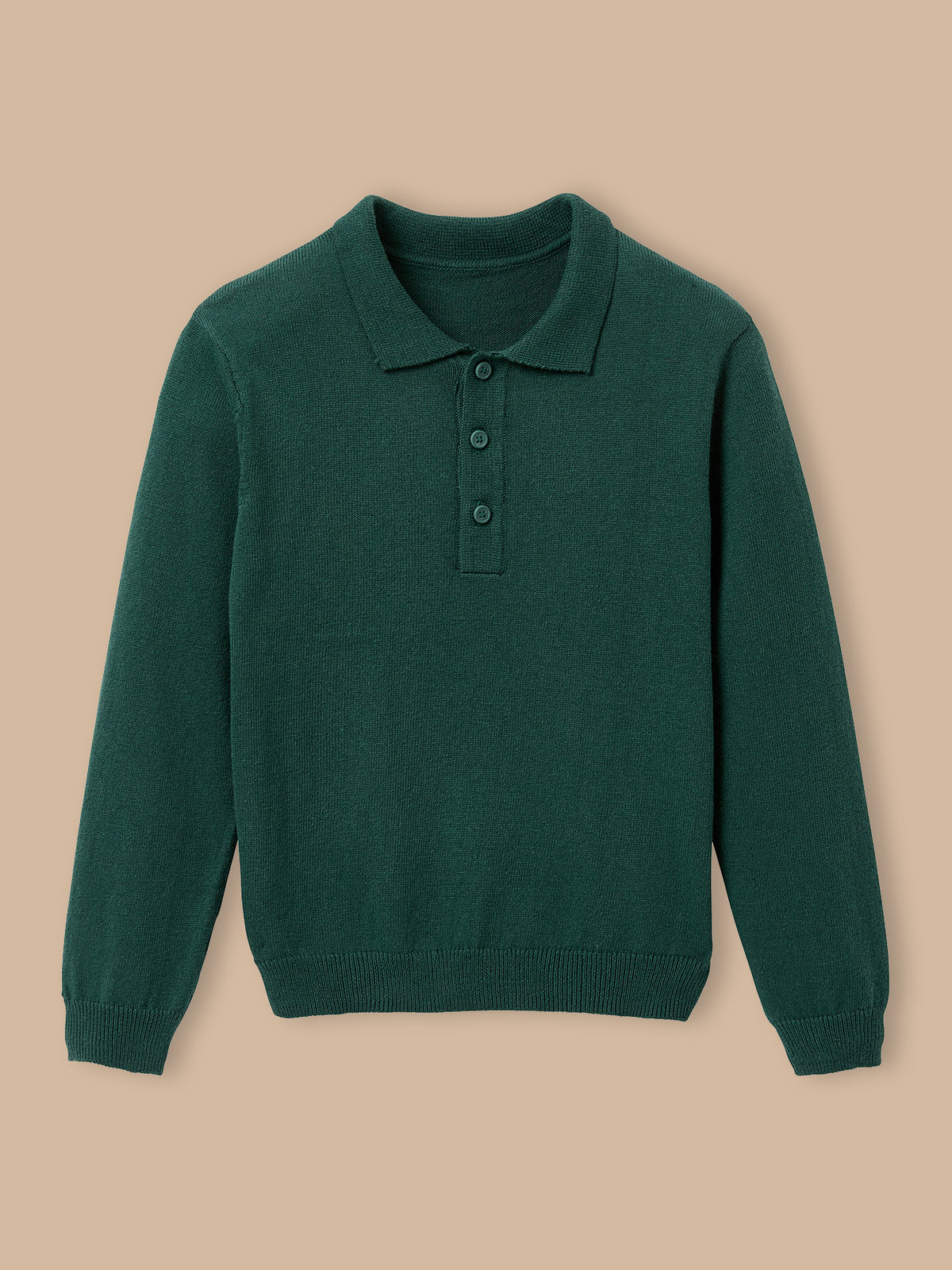 Pull col polo Garçon