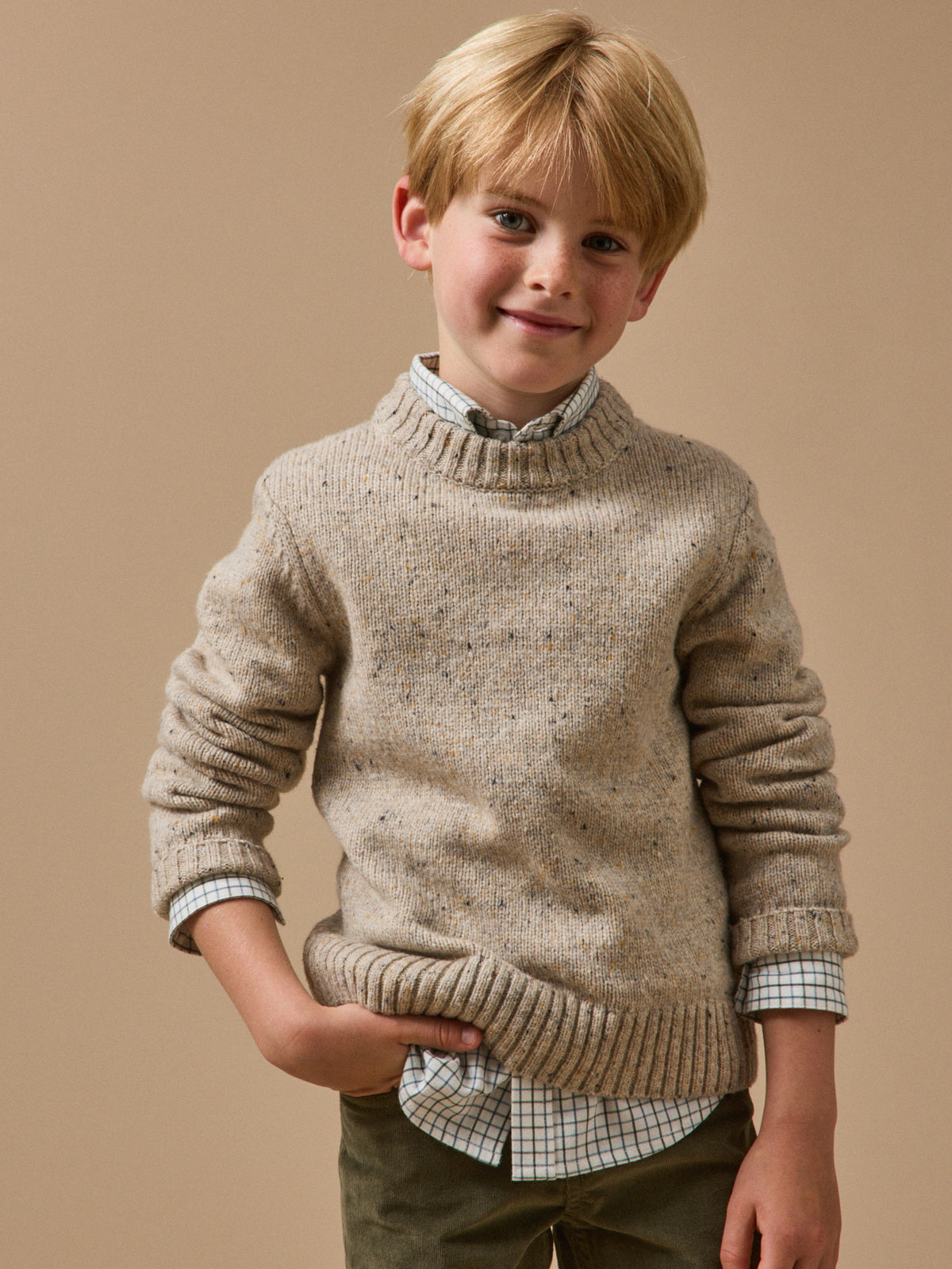 Pull en laine Garçon