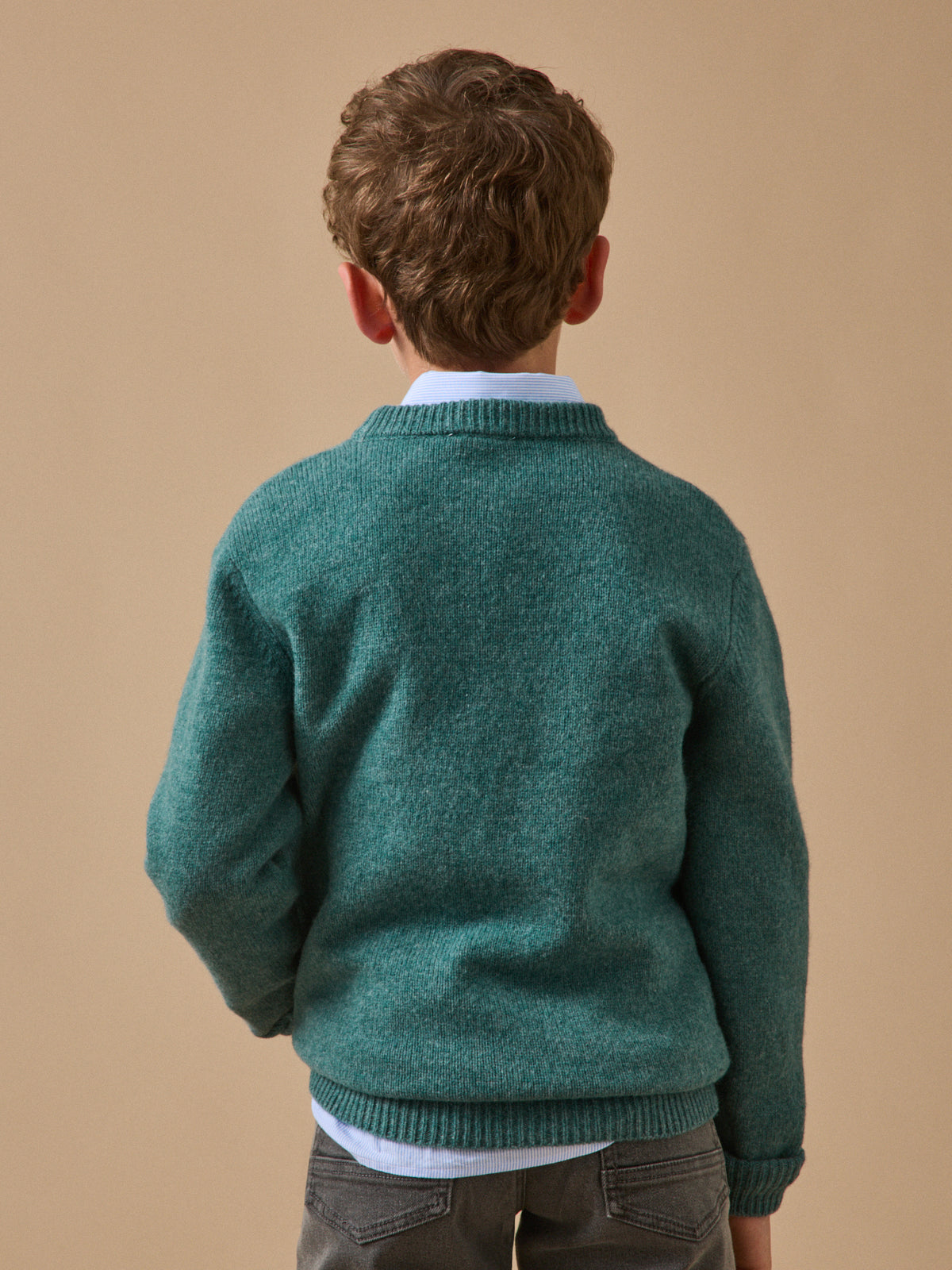 Pull Garçon en laine merinos