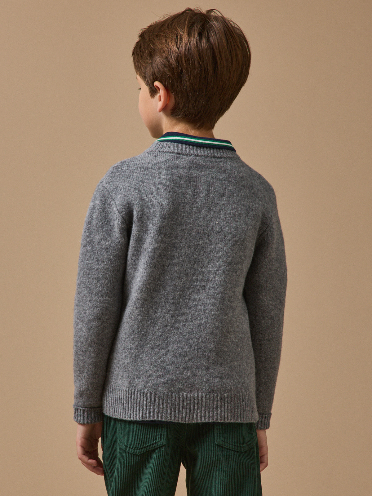 Pull Garçon en laine merinos