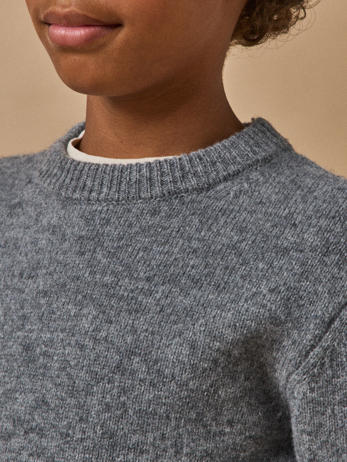 Pull Garçon en laine merinos
