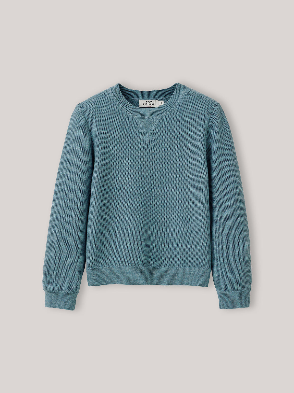 Boy's patterned-knit sweater