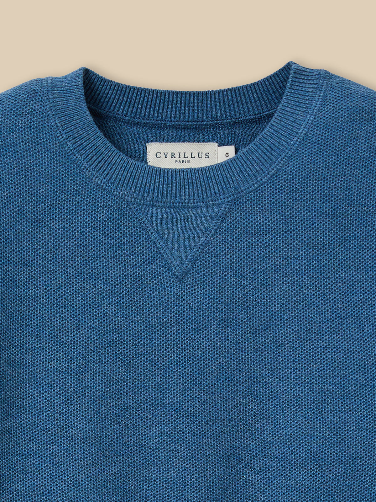 Boy's patterned-knit sweater