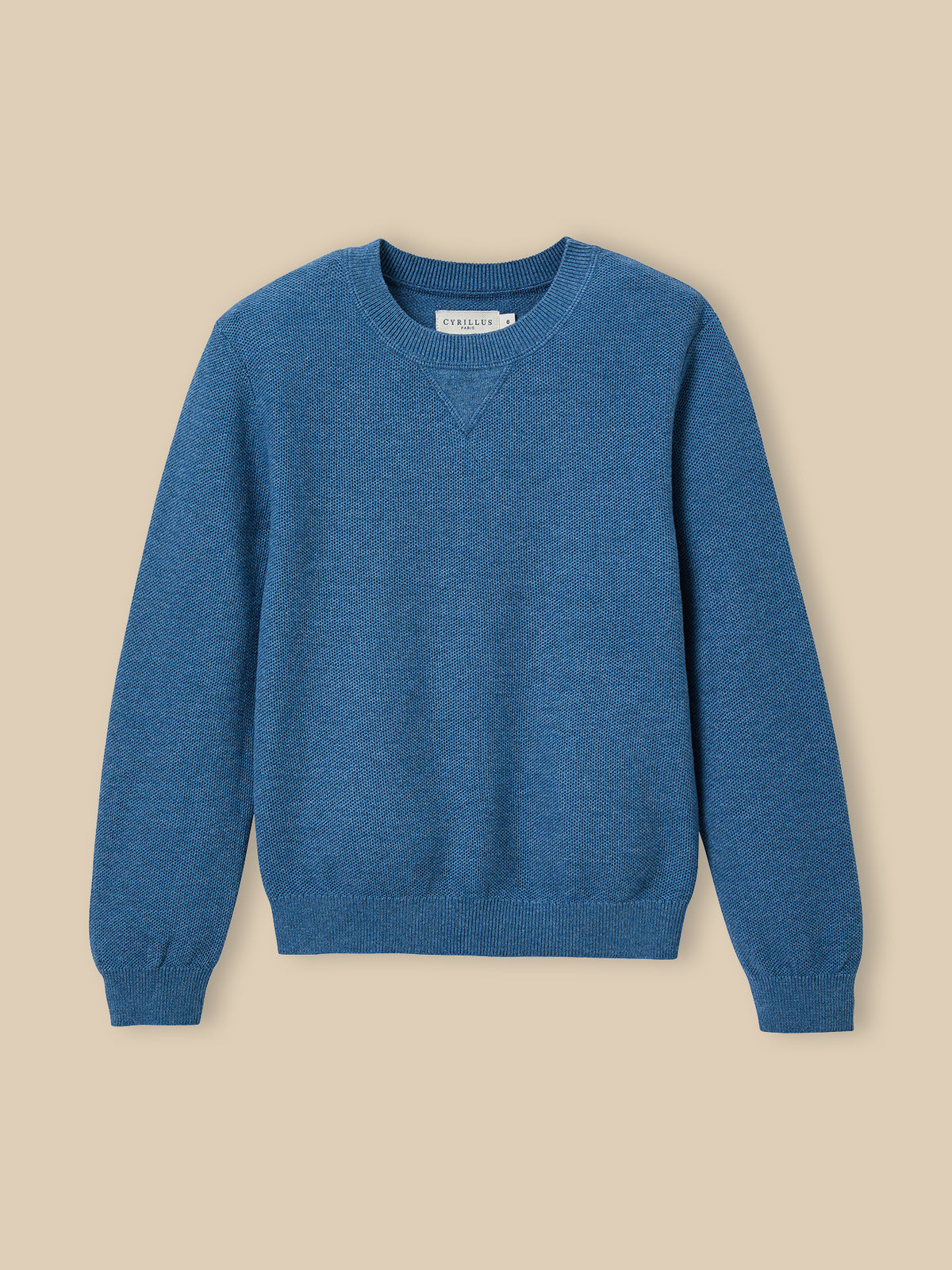 Boy's patterned-knit sweater