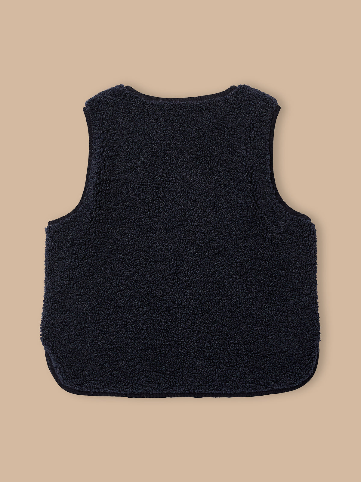 Veste sans manches en sherpa Garçon