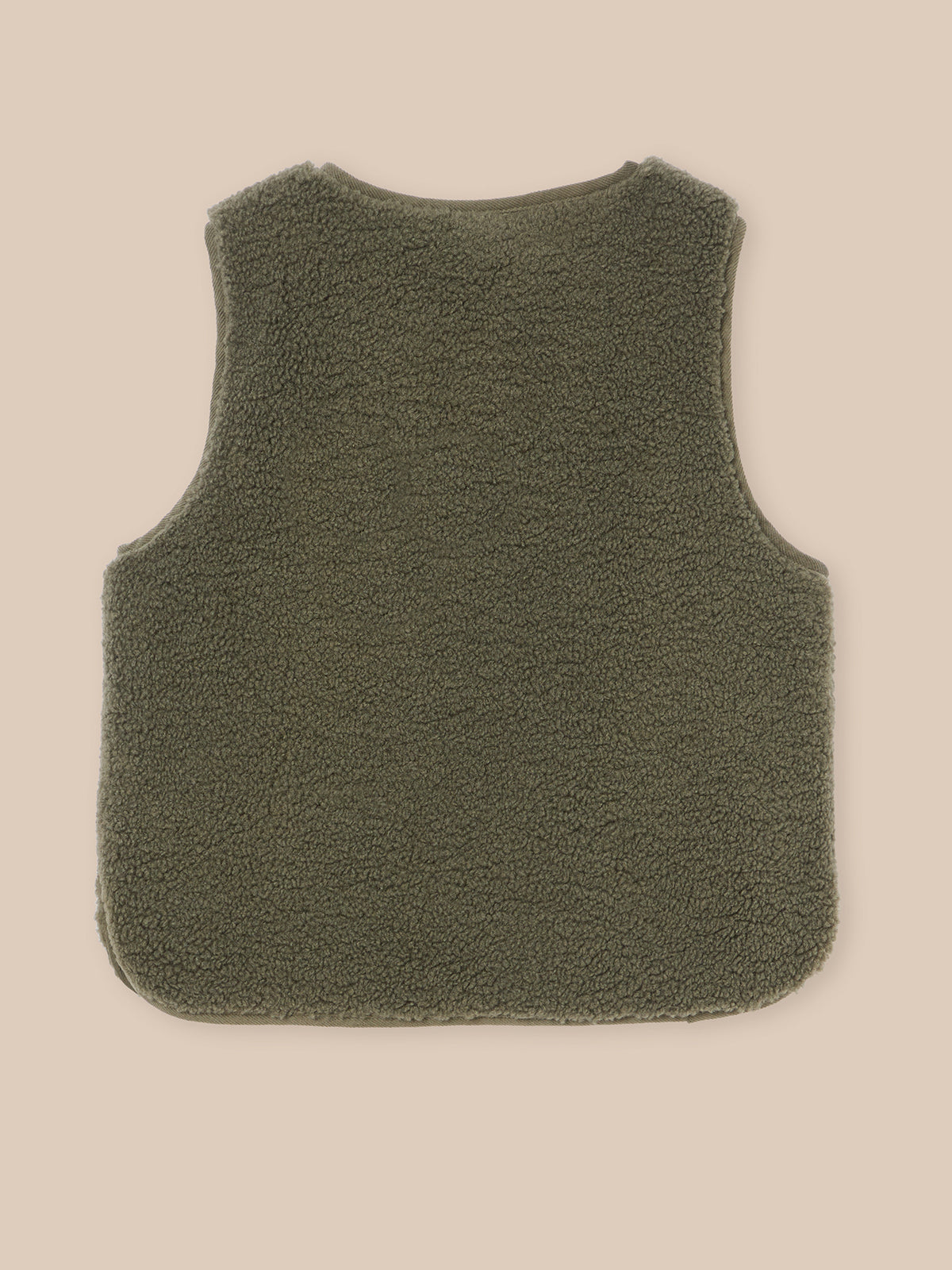 Veste sans manches en sherpa Garçon