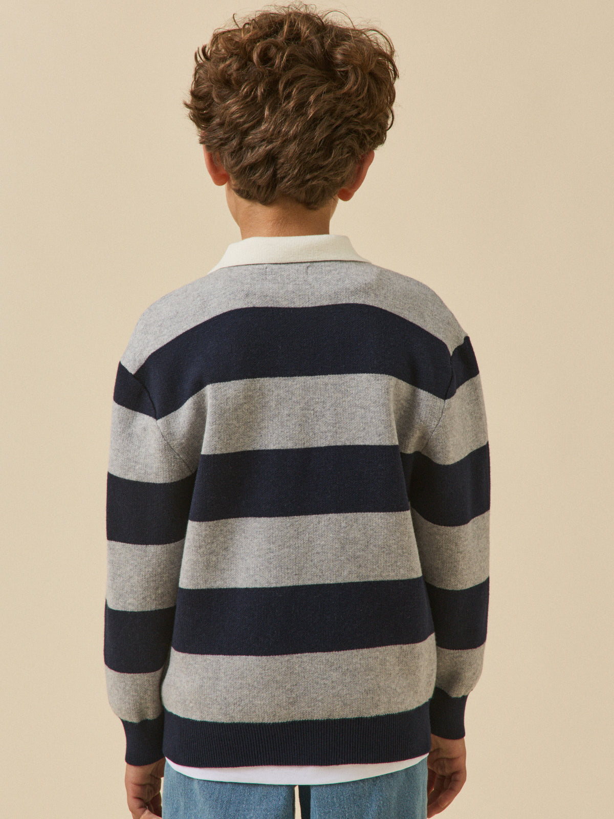 Pull polo Garçon