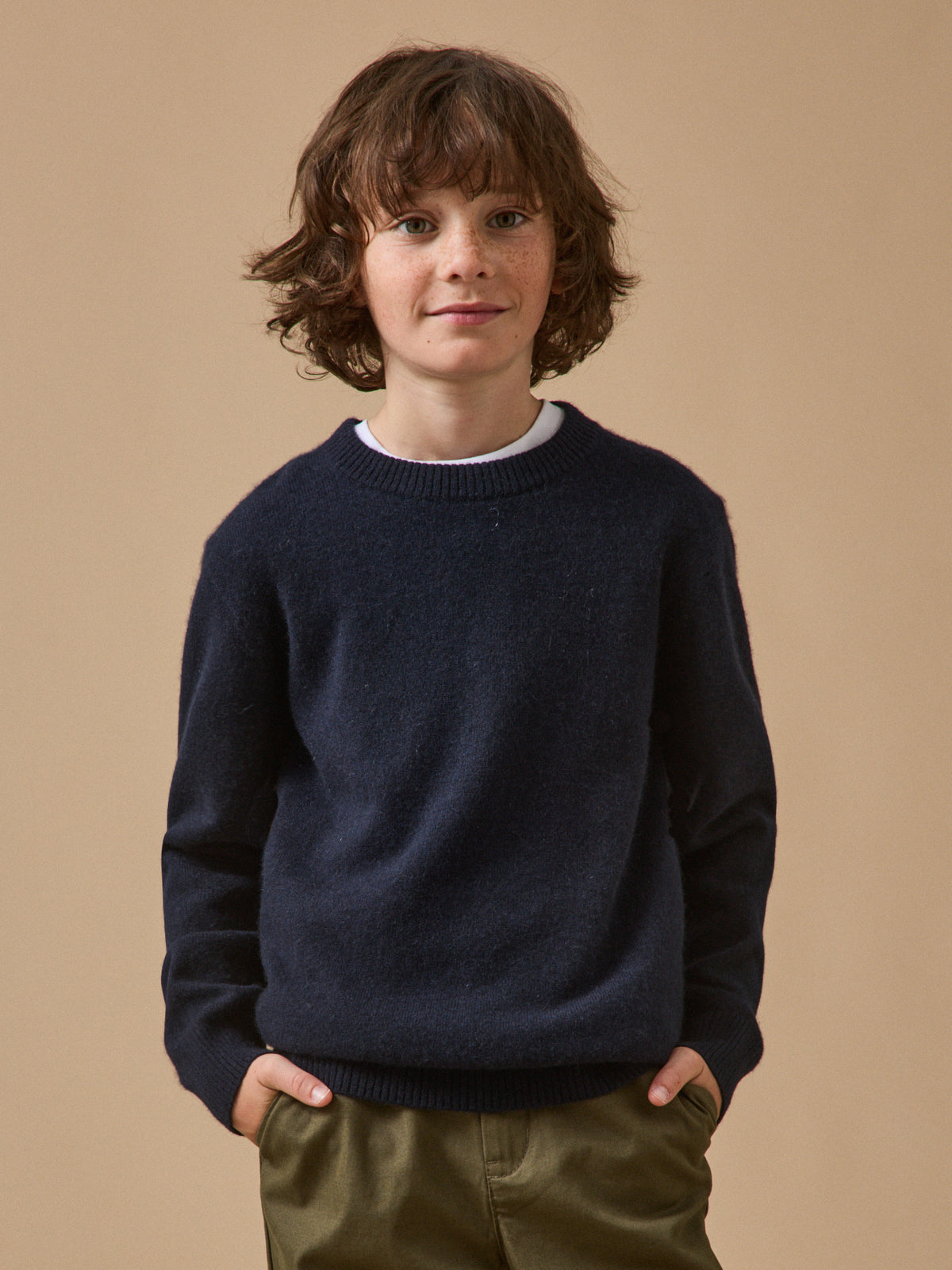 Pull en cachemire Garçon