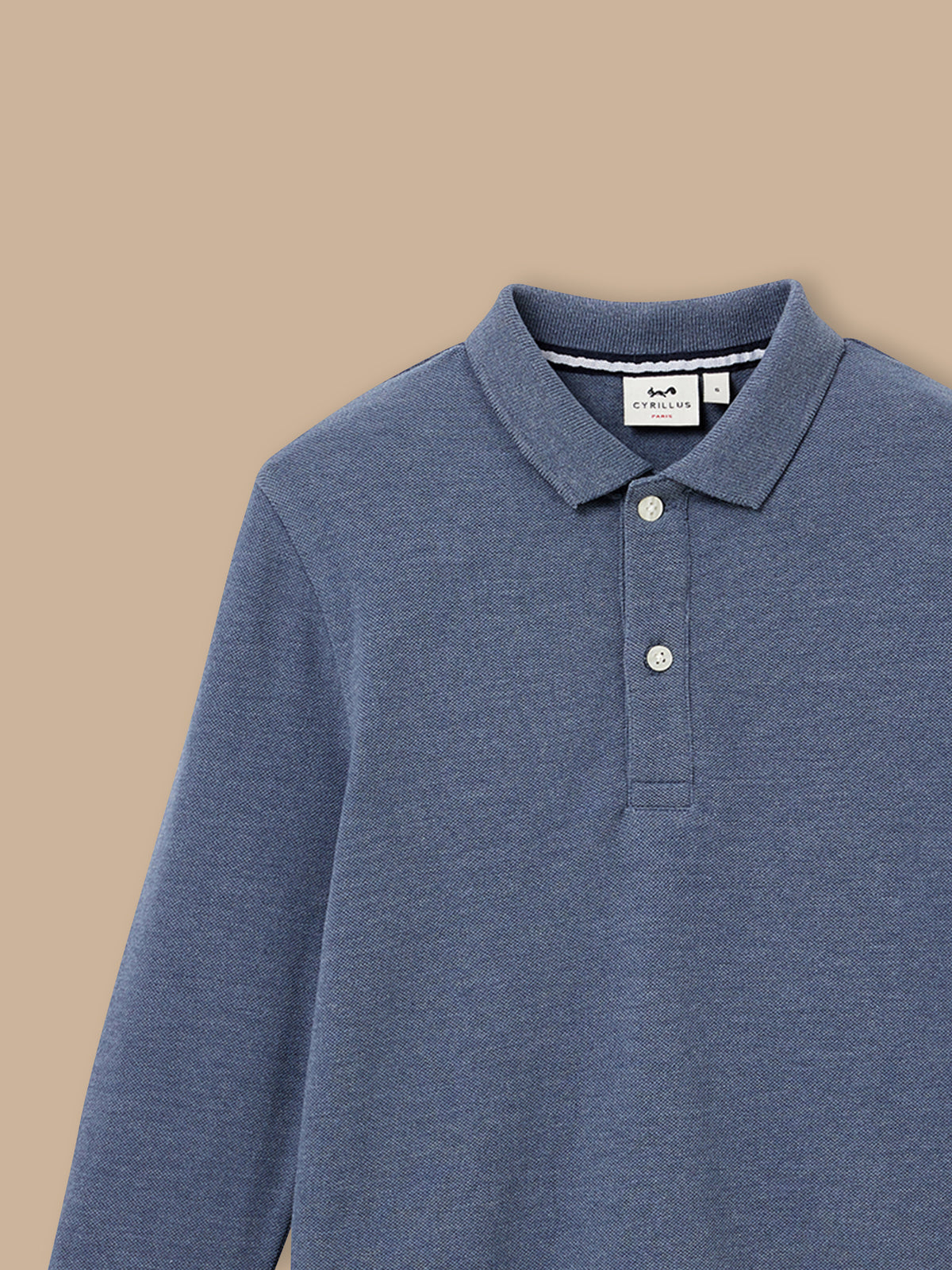 Boy's organic cotton polo shirt