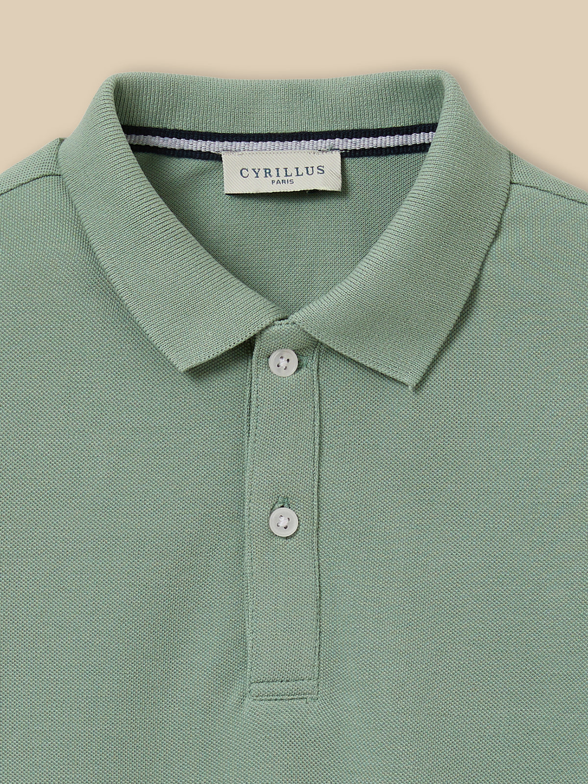 Boy's organic cotton polo shirt