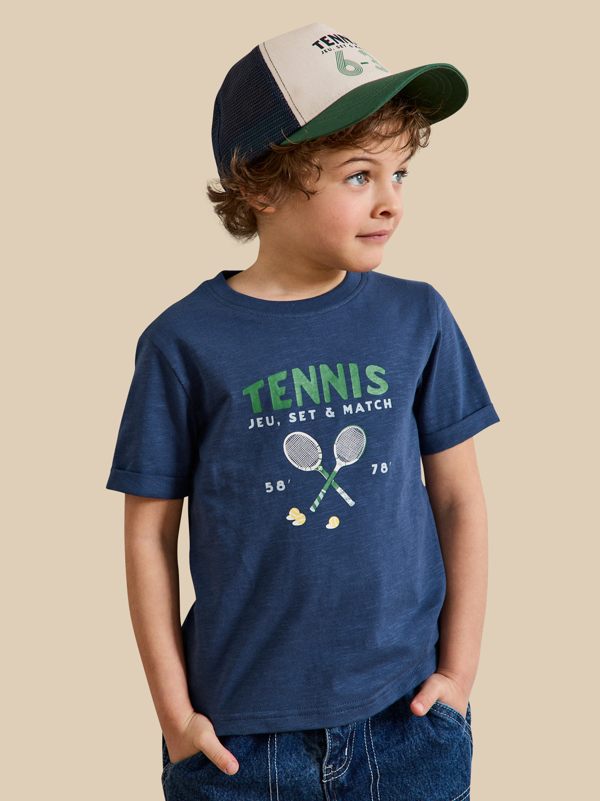 T-shirt imprimé garçon - Coton biologique