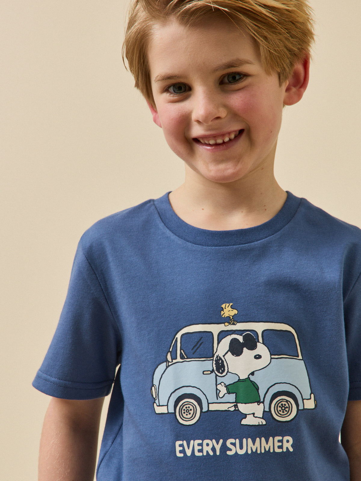 Child's Cyrillus x Peanuts™ T-shirt - The Snoopy Collection