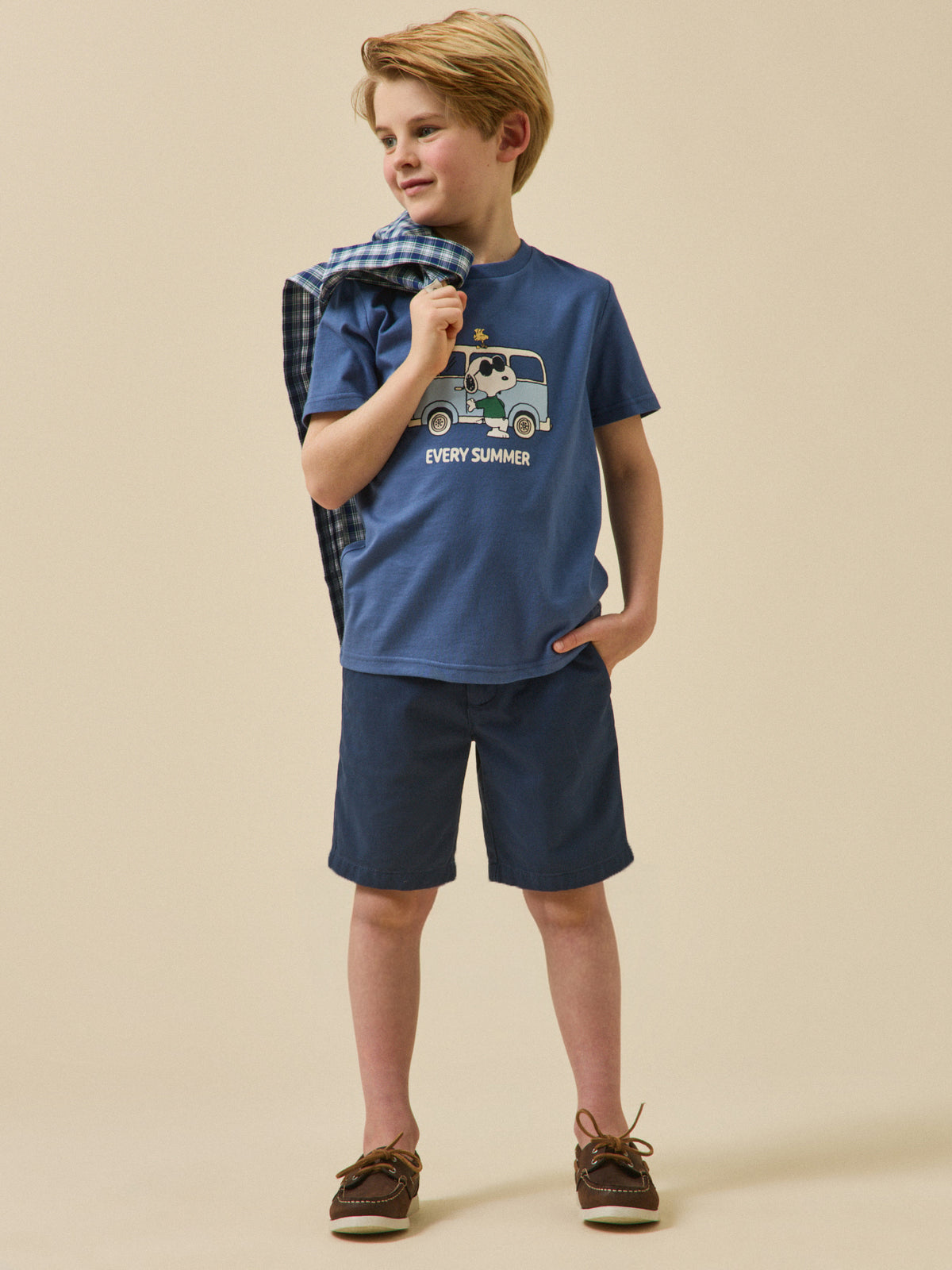 Child's Cyrillus x Peanuts™ T-shirt - The Snoopy Collection