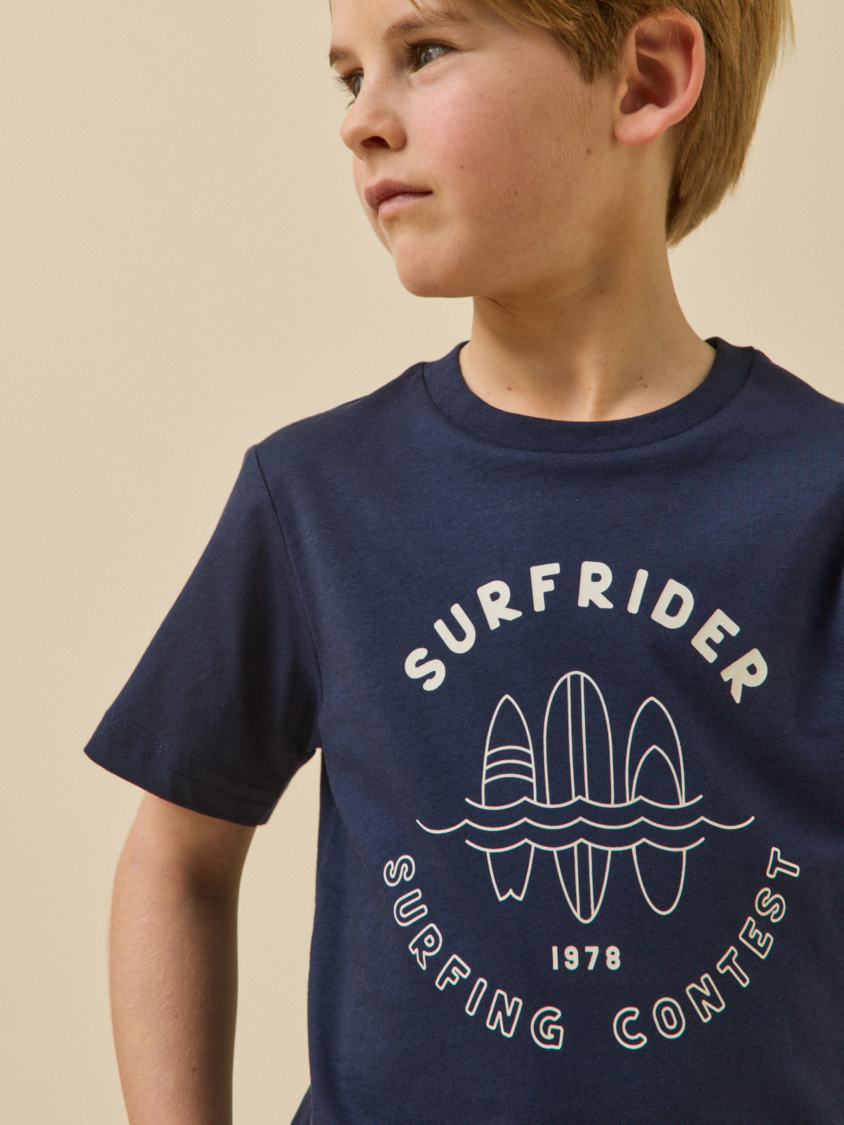 T-shirt imprimé garçon - Coton biologique