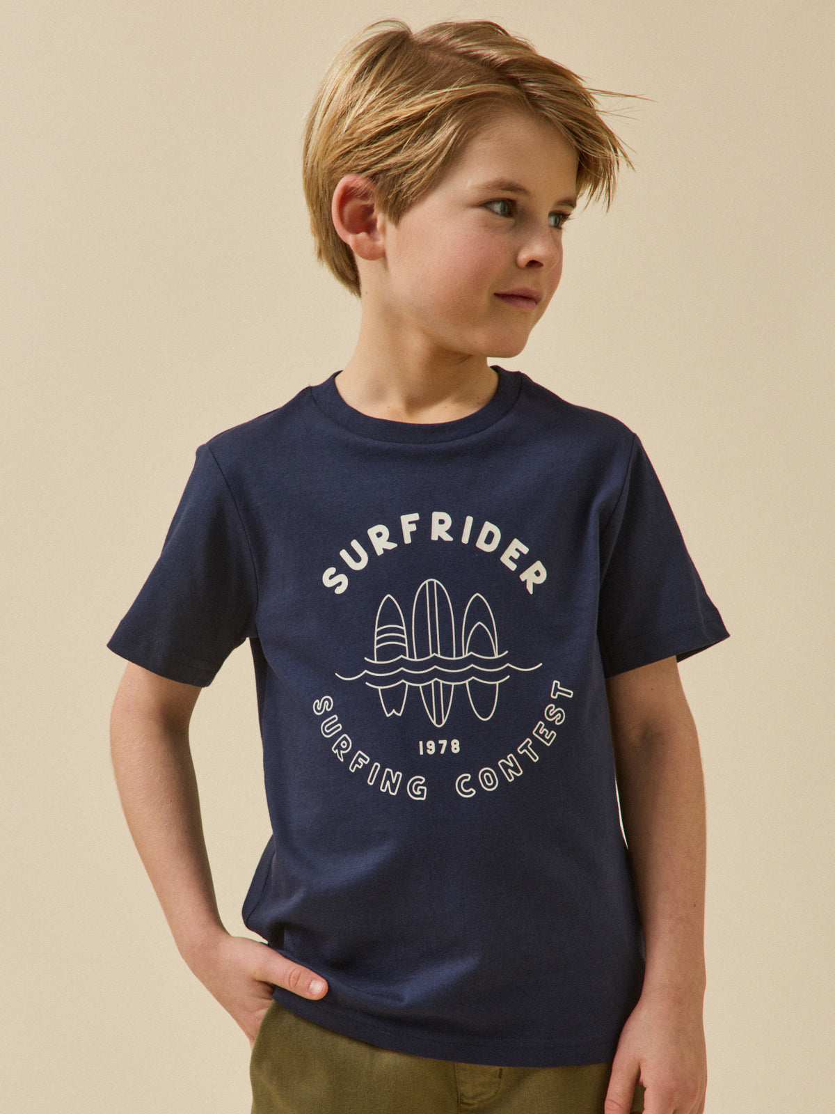 T-shirt imprimé garçon - Coton biologique