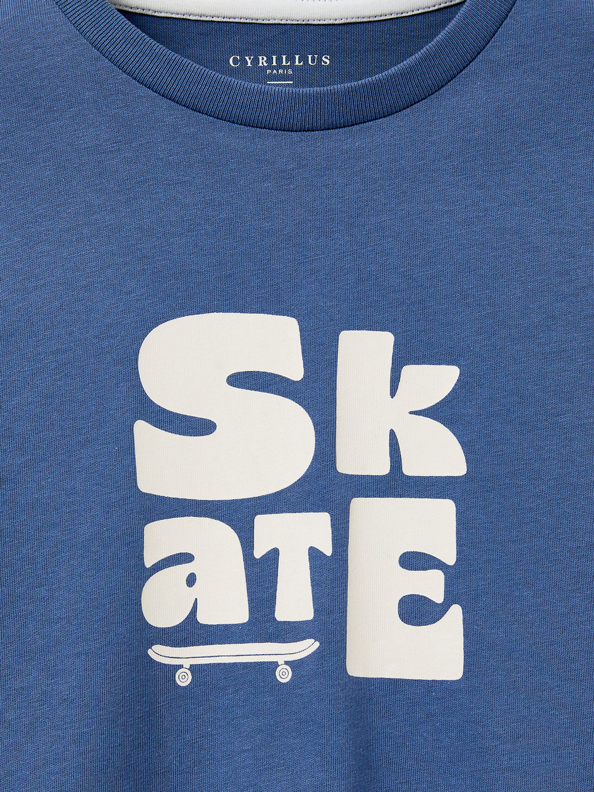 Boy's organic cotton print T-shirt