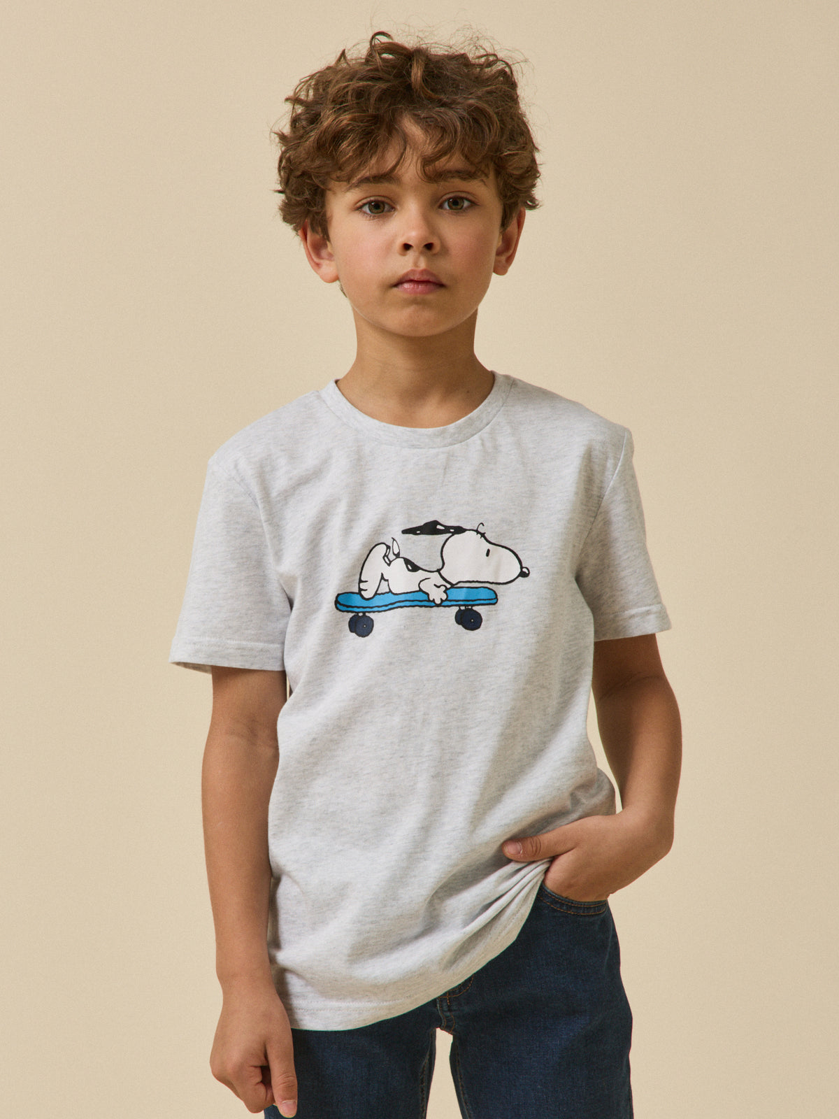 Child's  Cyrillus x Peanuts™T-shirt - The Snoopy Collection