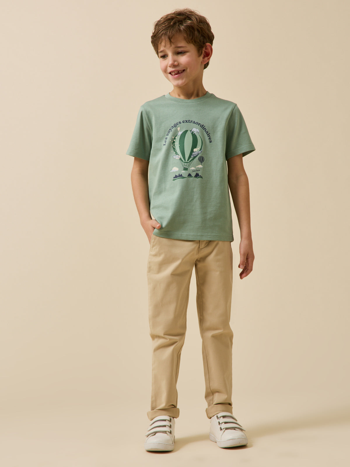 T-shirt Enfant Collection Jules Verne - Coton biologique