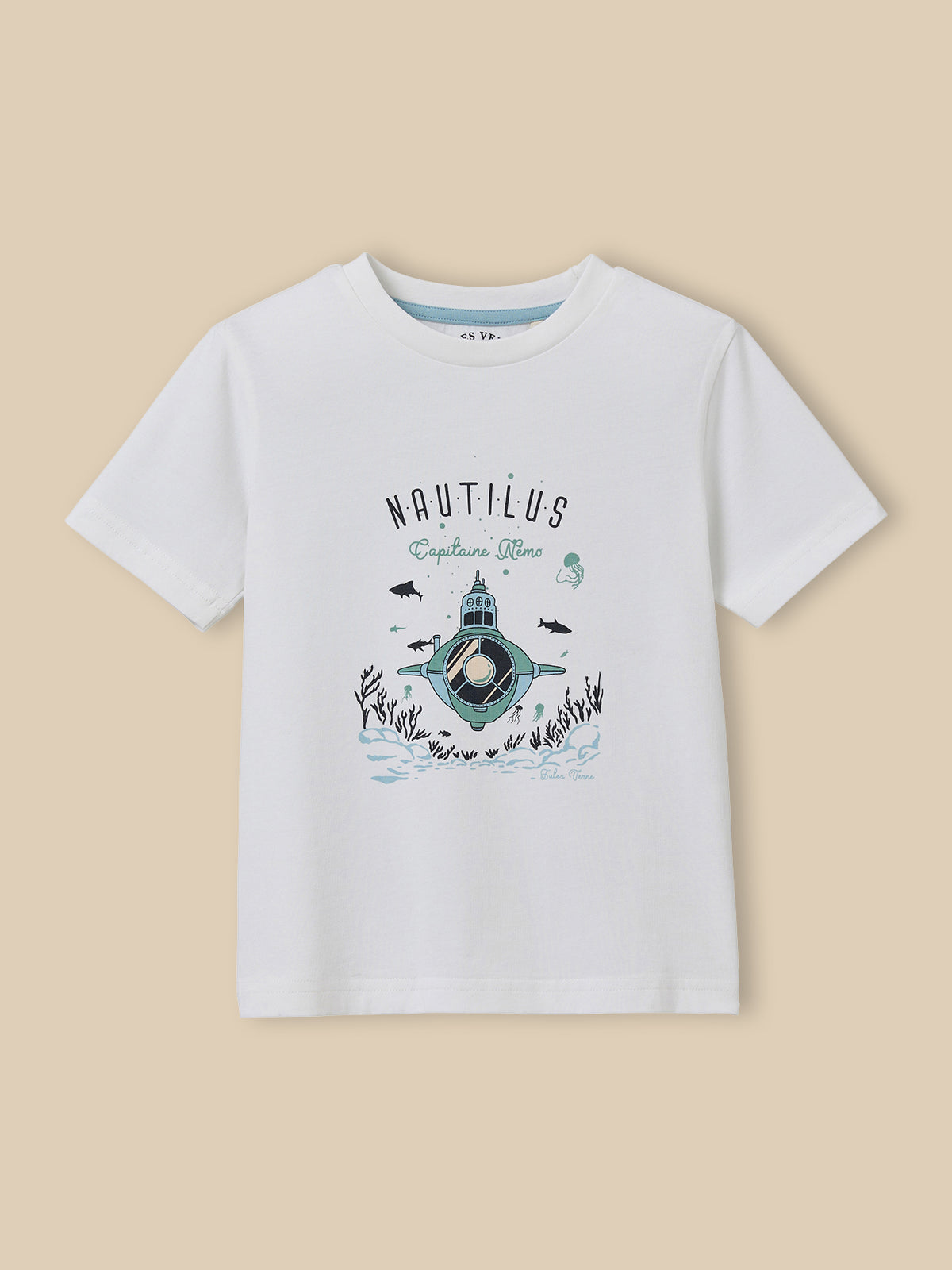 T-shirt Enfant Collection Jules Verne - Coton biologique