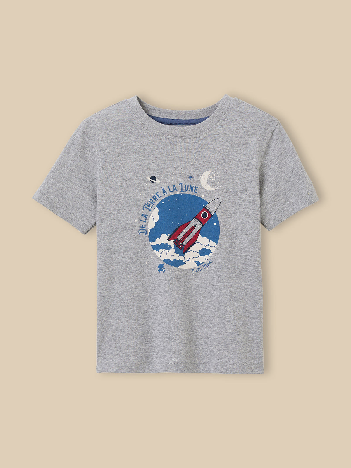 T-shirt Enfant Collection Jules Verne - Coton biologique