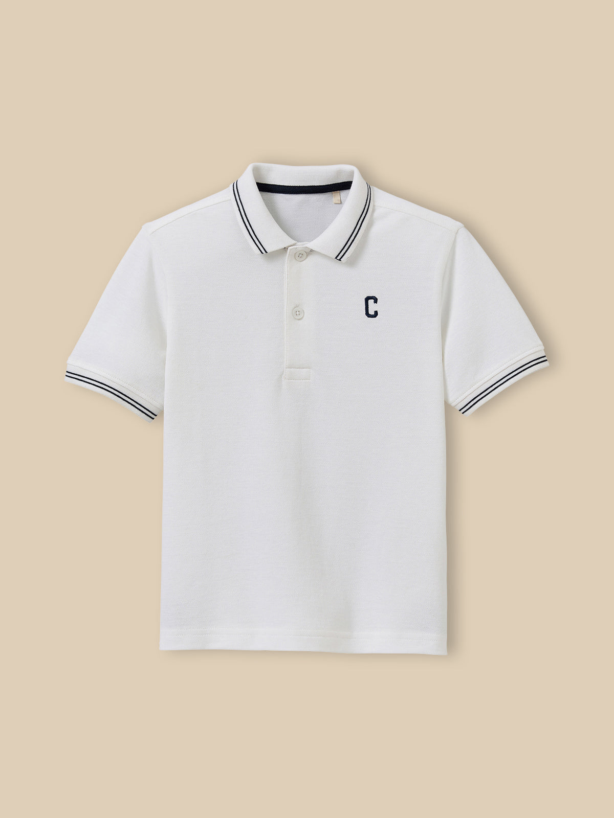 Polo en maille piquée Garçon - Coton biologique
