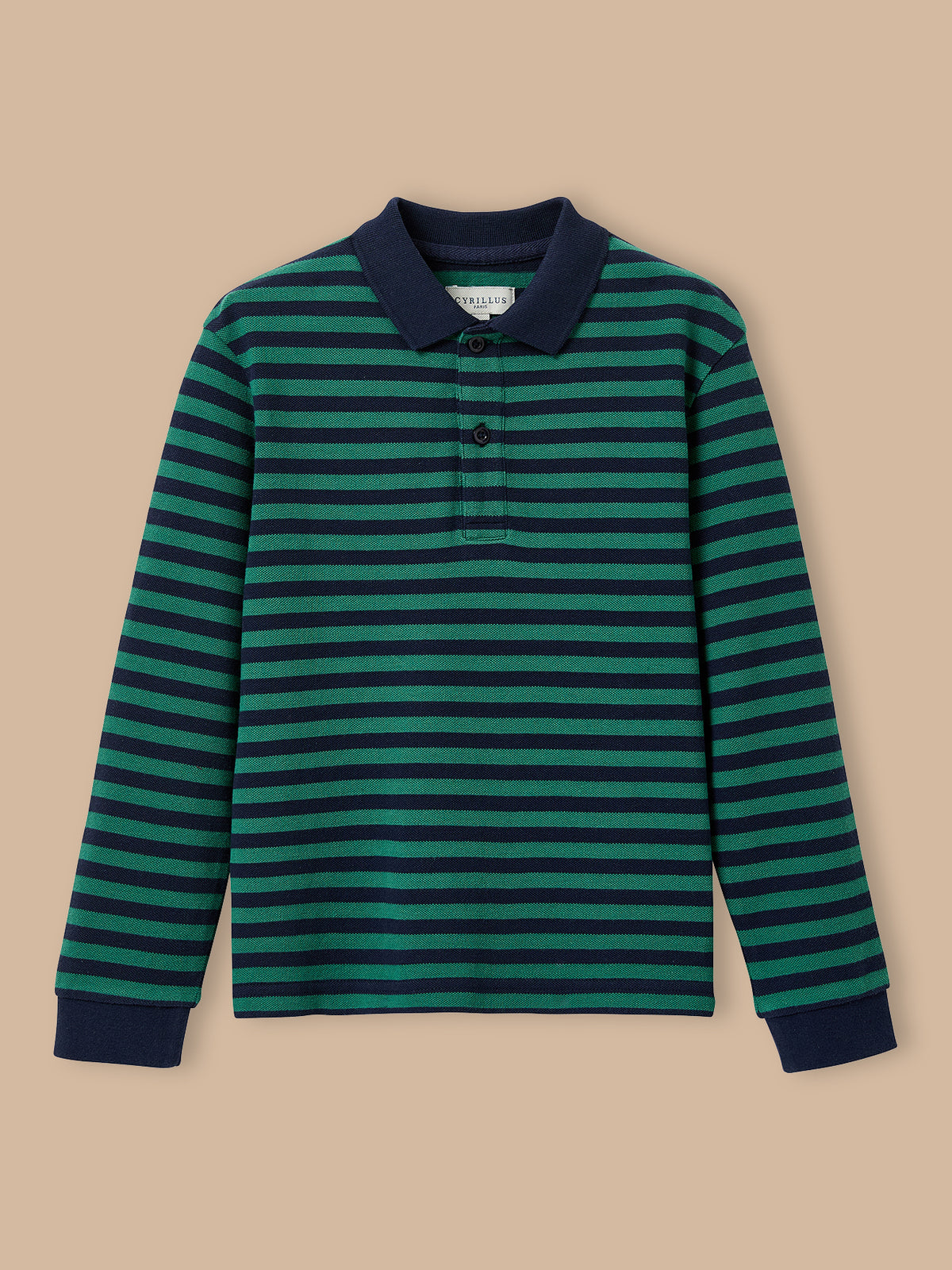 Polo rayé maille piquée Garçon