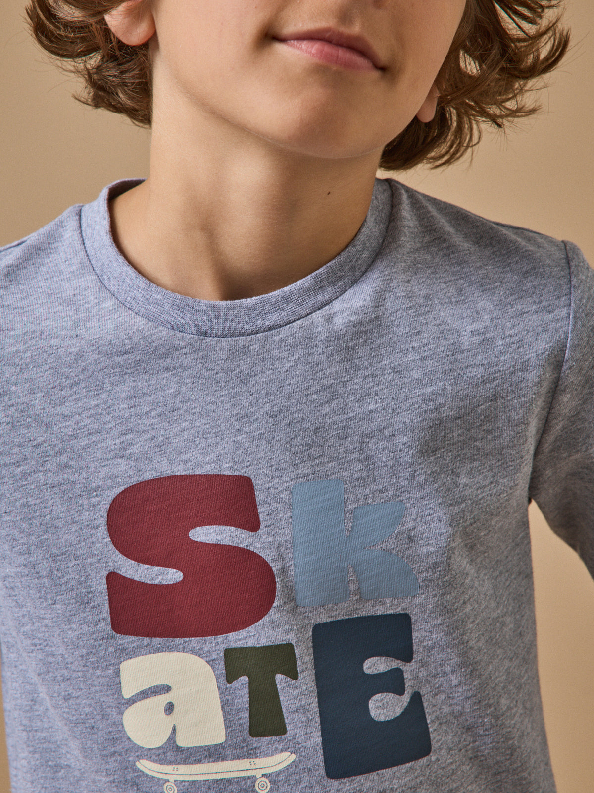T-shirt imprimé Garçon - coton biologique