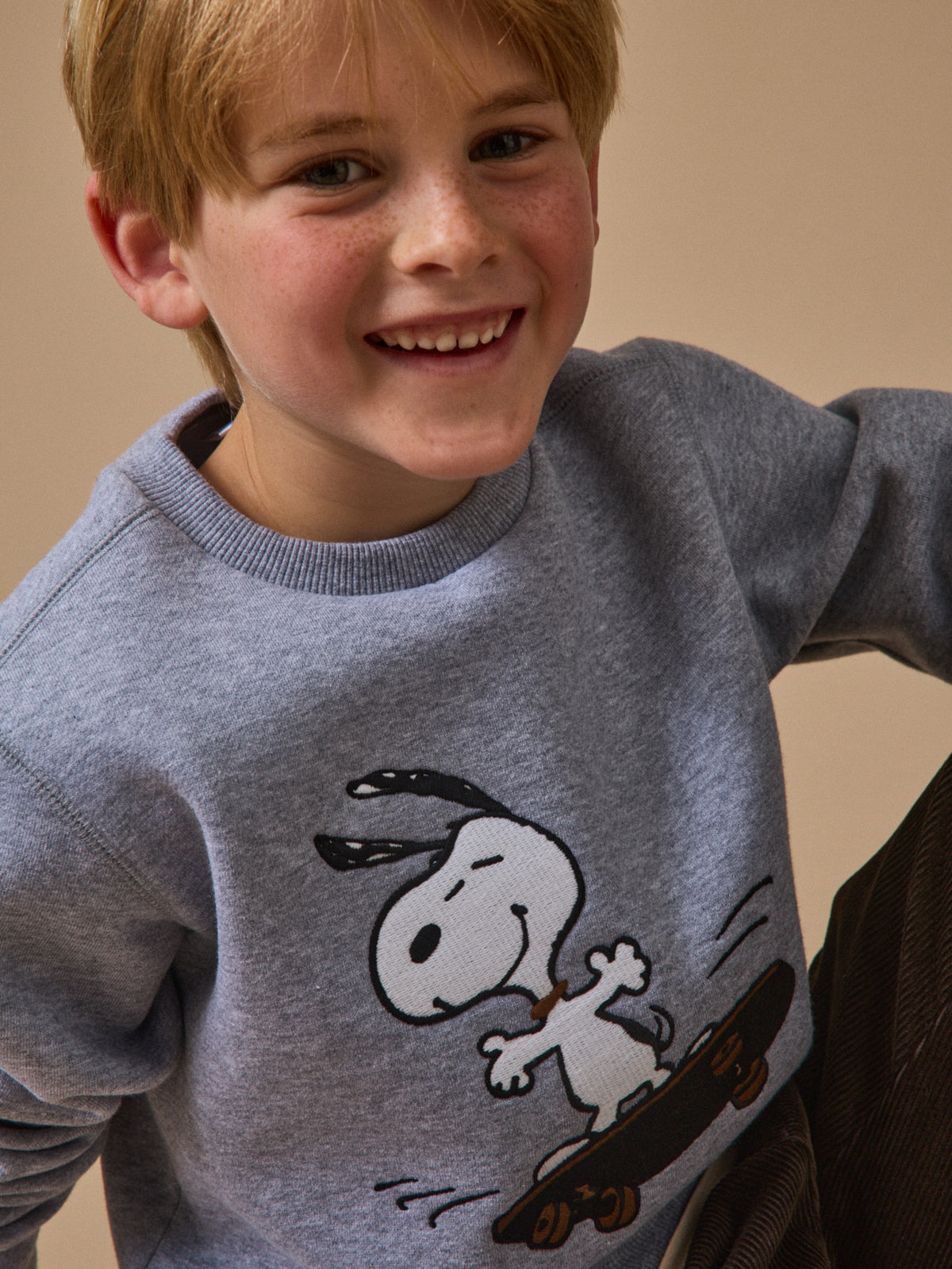 Child's Cyrillus x Peanuts™ sweatshirt - The Snoopy Collection