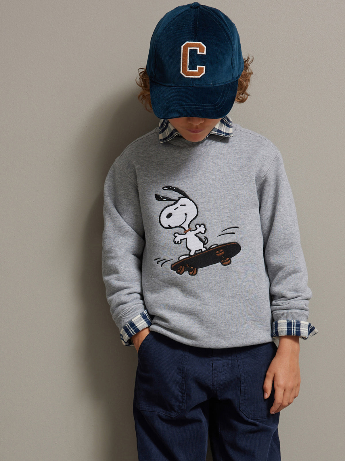 Child's Cyrillus x Peanuts™ sweatshirt - The Snoopy Collection