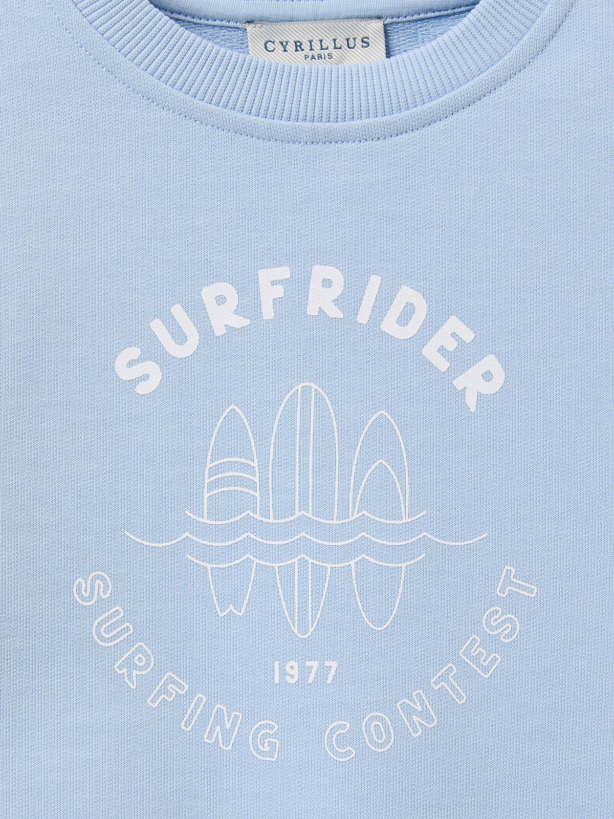 Boy's organic cotton surfer sweatshirt