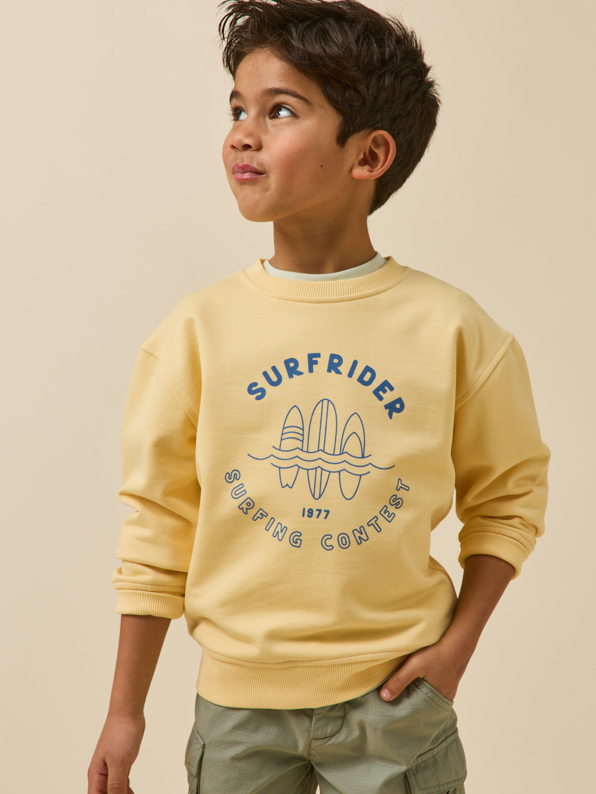 Sweat surf Garçon - Coton biologique