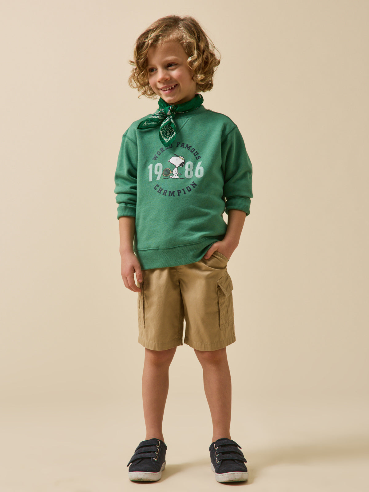 Child's Cyrillus x Peanuts™ sweatshirt - The Snoopy Collection