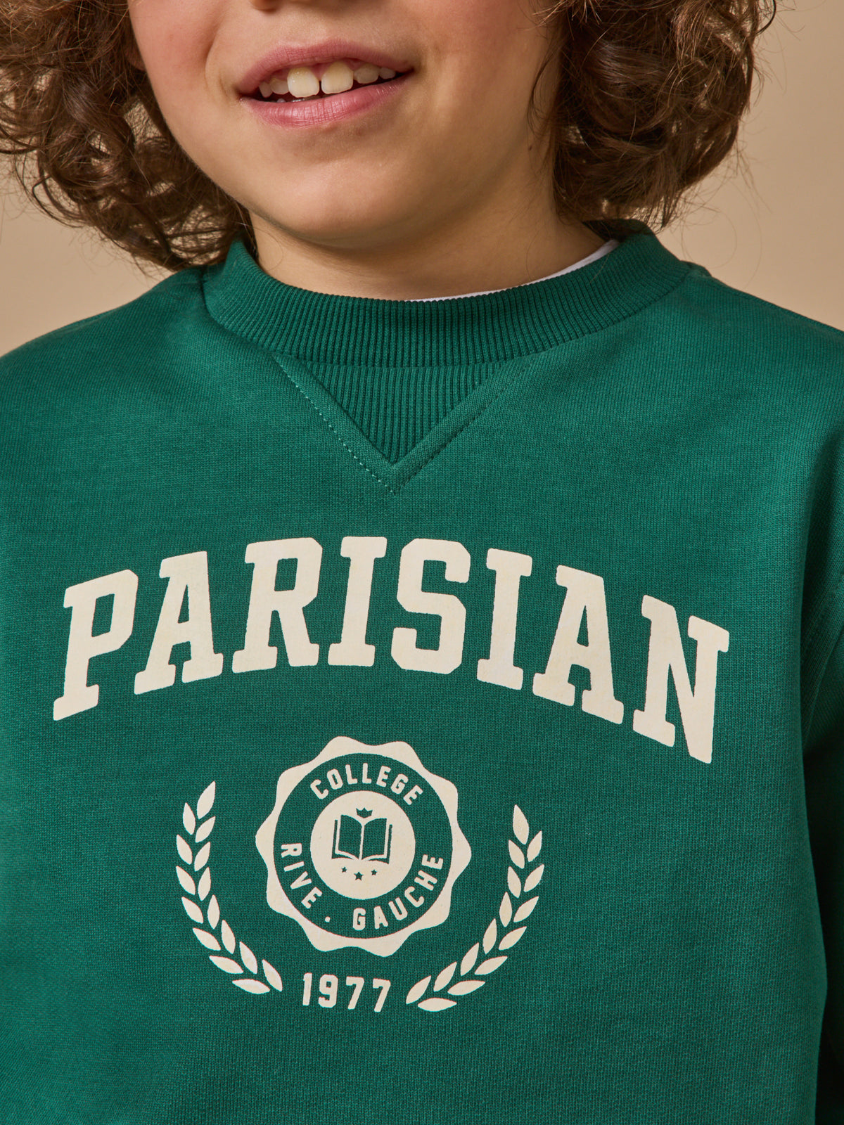 Sweat imprimé Garçon - coton biologique