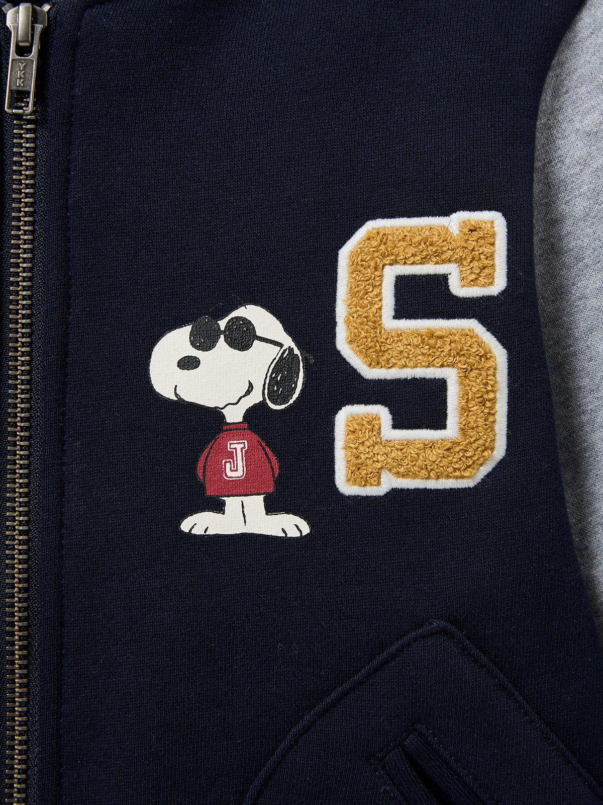 Sweat Teddy Enfant Cyrillus X PEANUTS™- Collection Snoopy