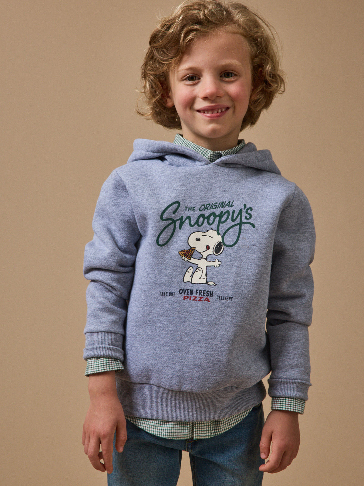Sweat à capuche Enfant Cyrillus X PEANUTS™- Collection Snoopy
