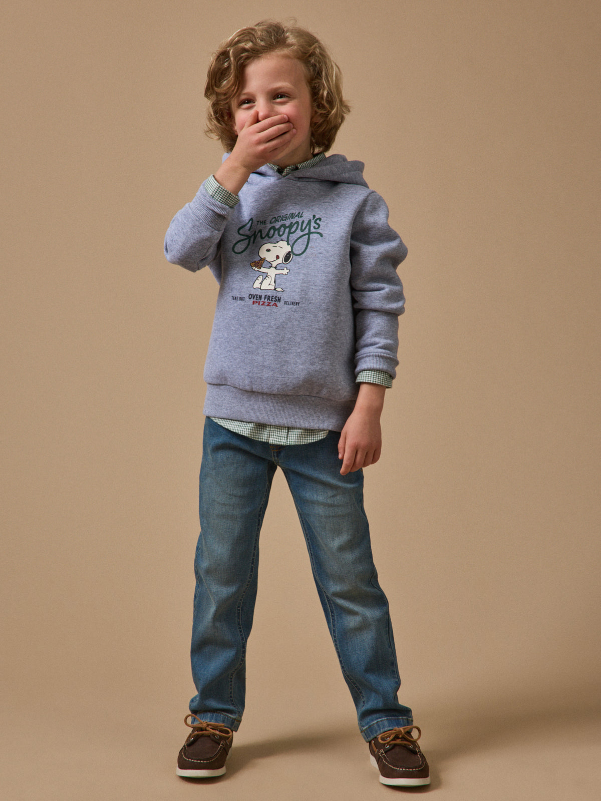 Sweat à capuche Enfant Cyrillus X PEANUTS™- Collection Snoopy