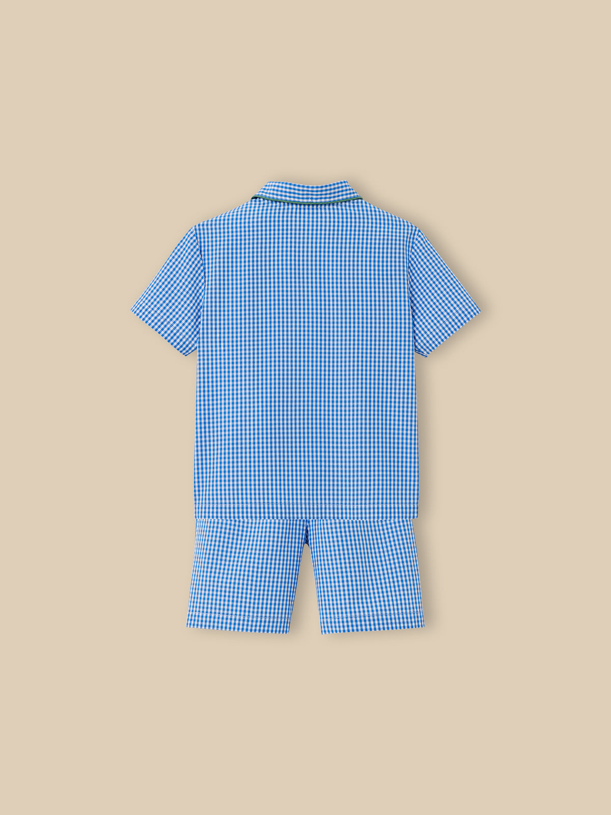 Pyja-short vichy Garçon