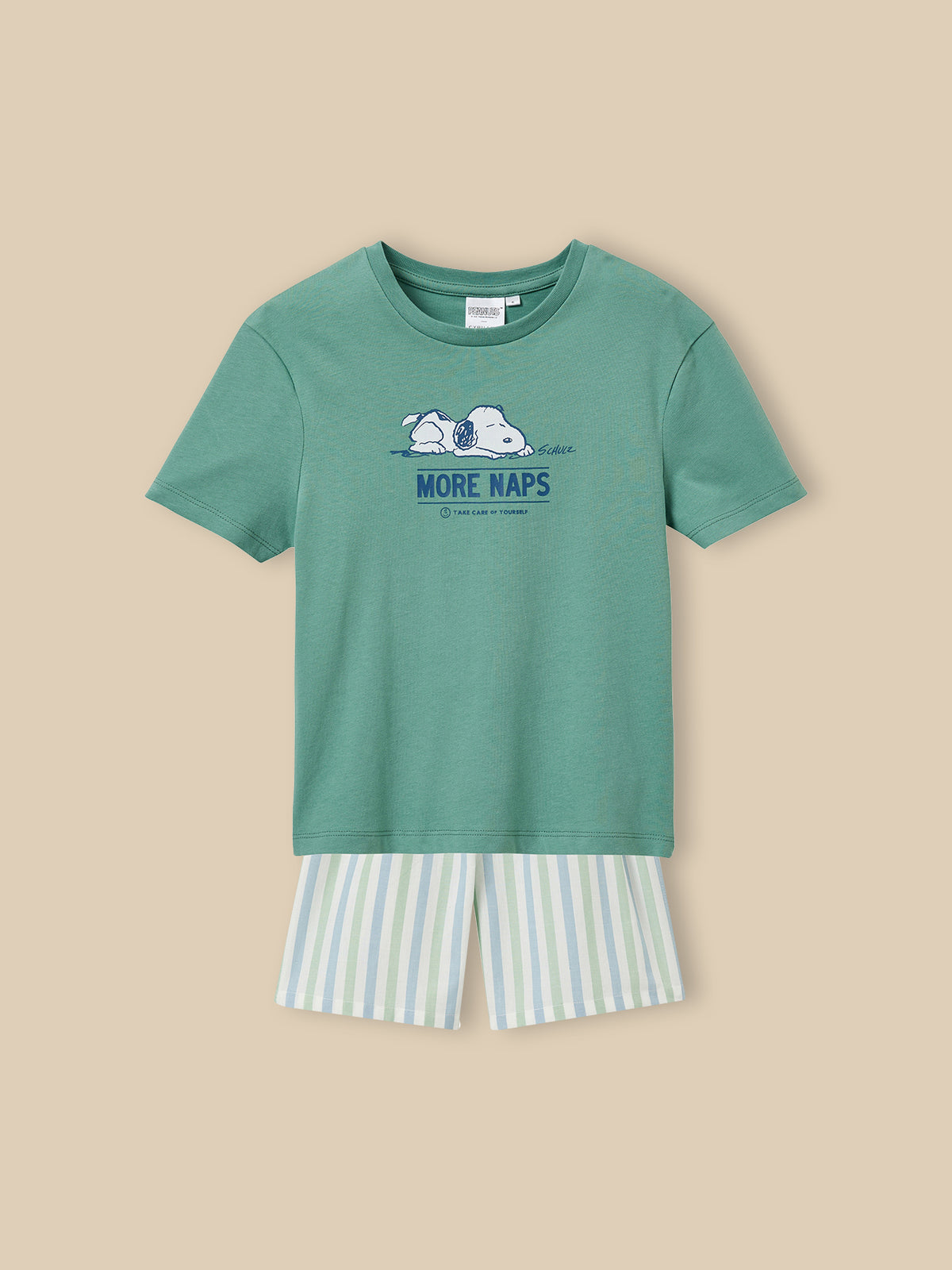 Child's Cyrillus x Peanuts™ pyjamas with shorts - The Snoopy Collection