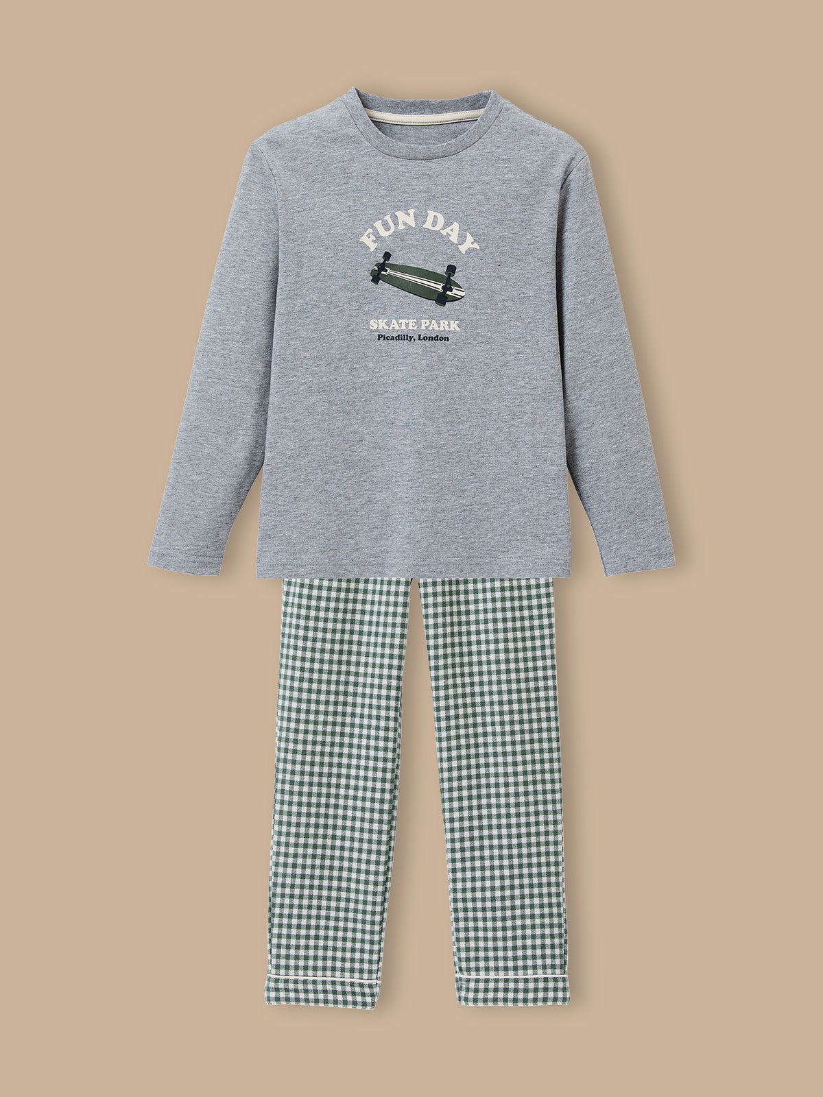 Pyjama imprimé Garçon - coton biologique