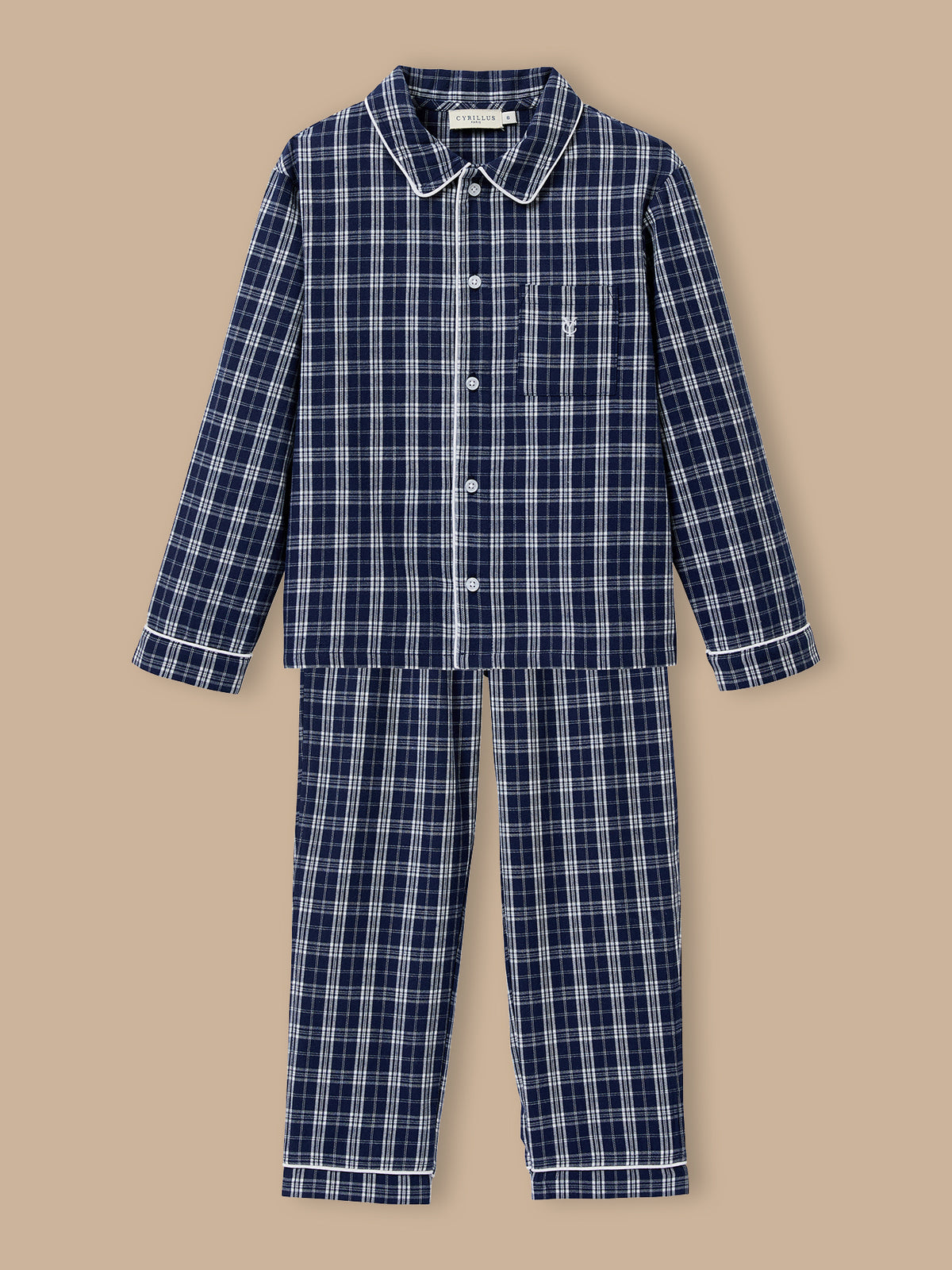 Pyjama grands carreaux Garçon