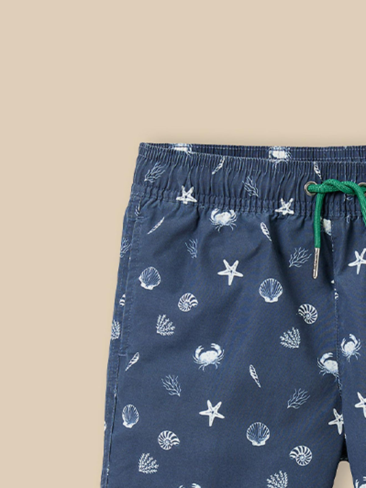 Short de bain "crabes" Garçon