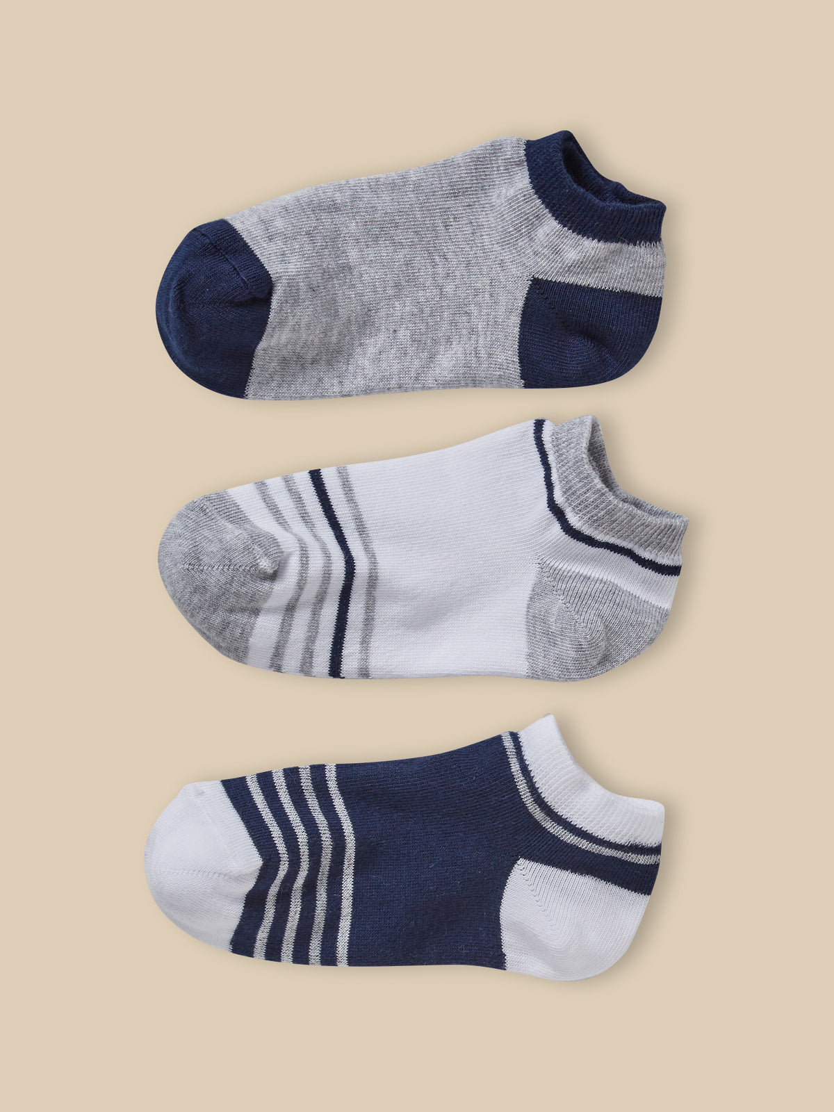 Pack of 3 pairs of boy's sports socks
