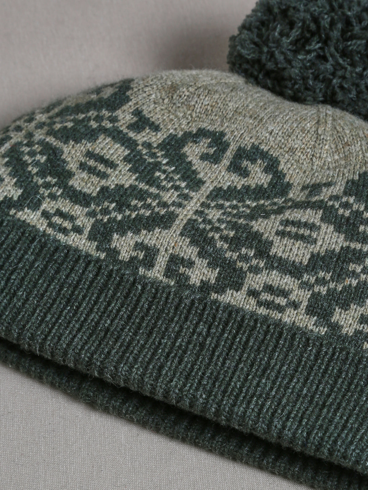 Boy's wool jacquard hat
