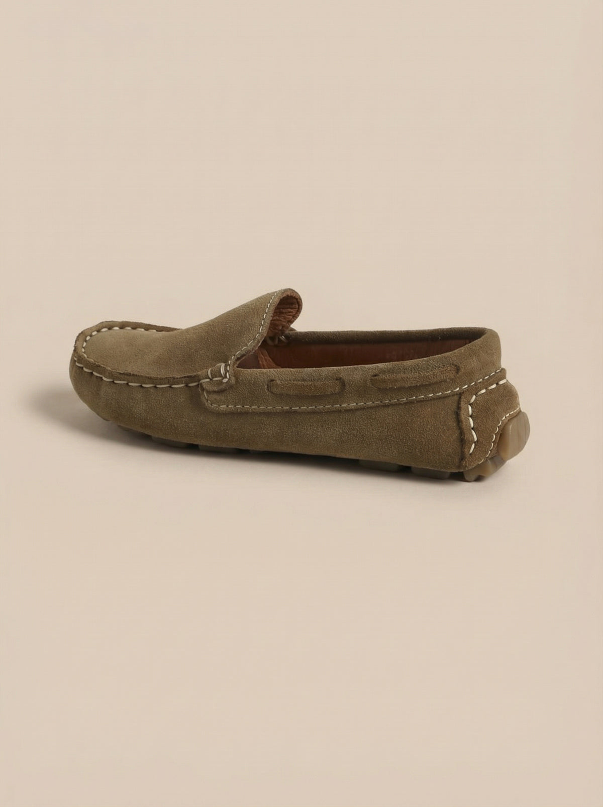 Boy's suede loafers