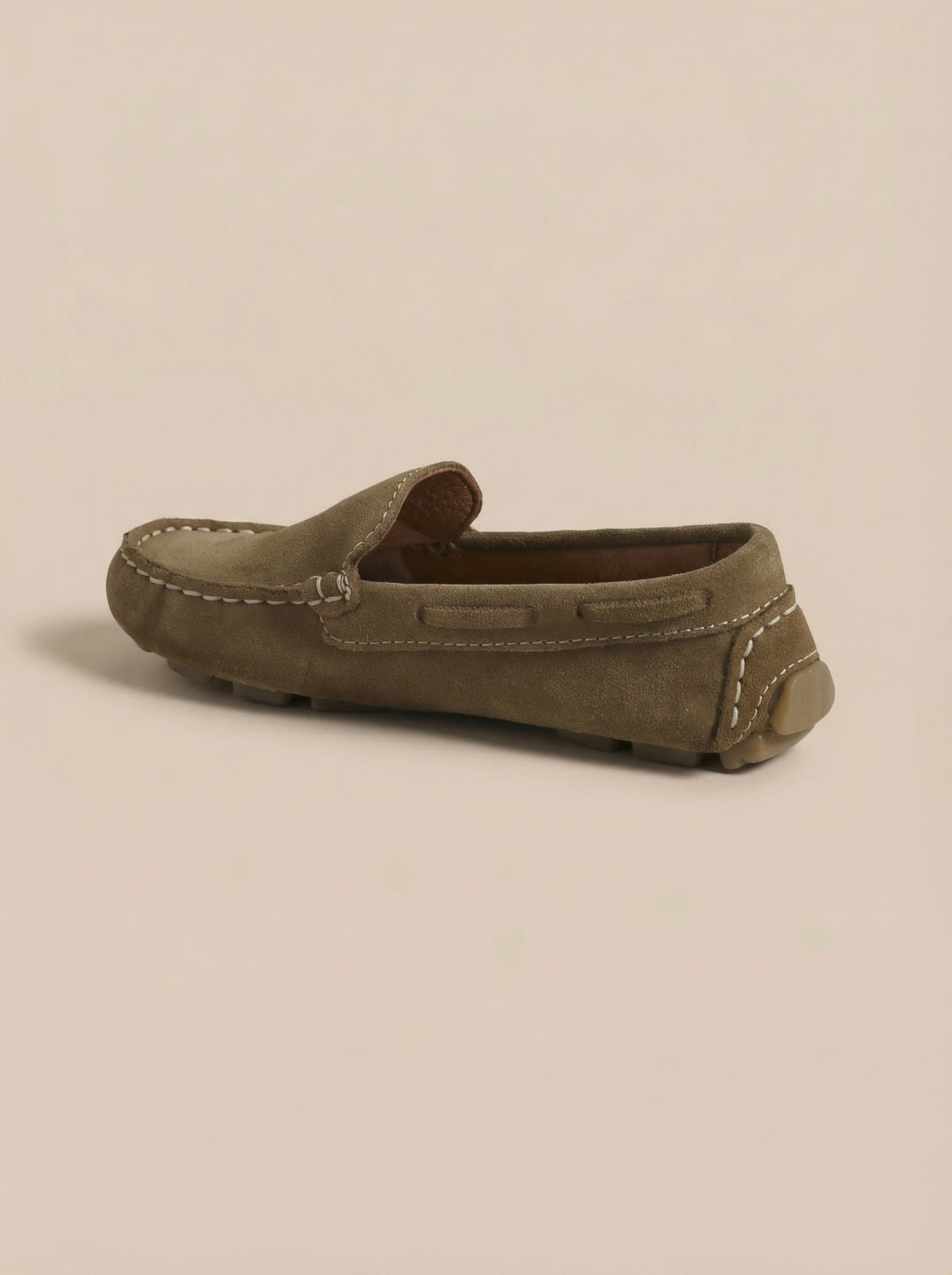 Boy's suede loafers