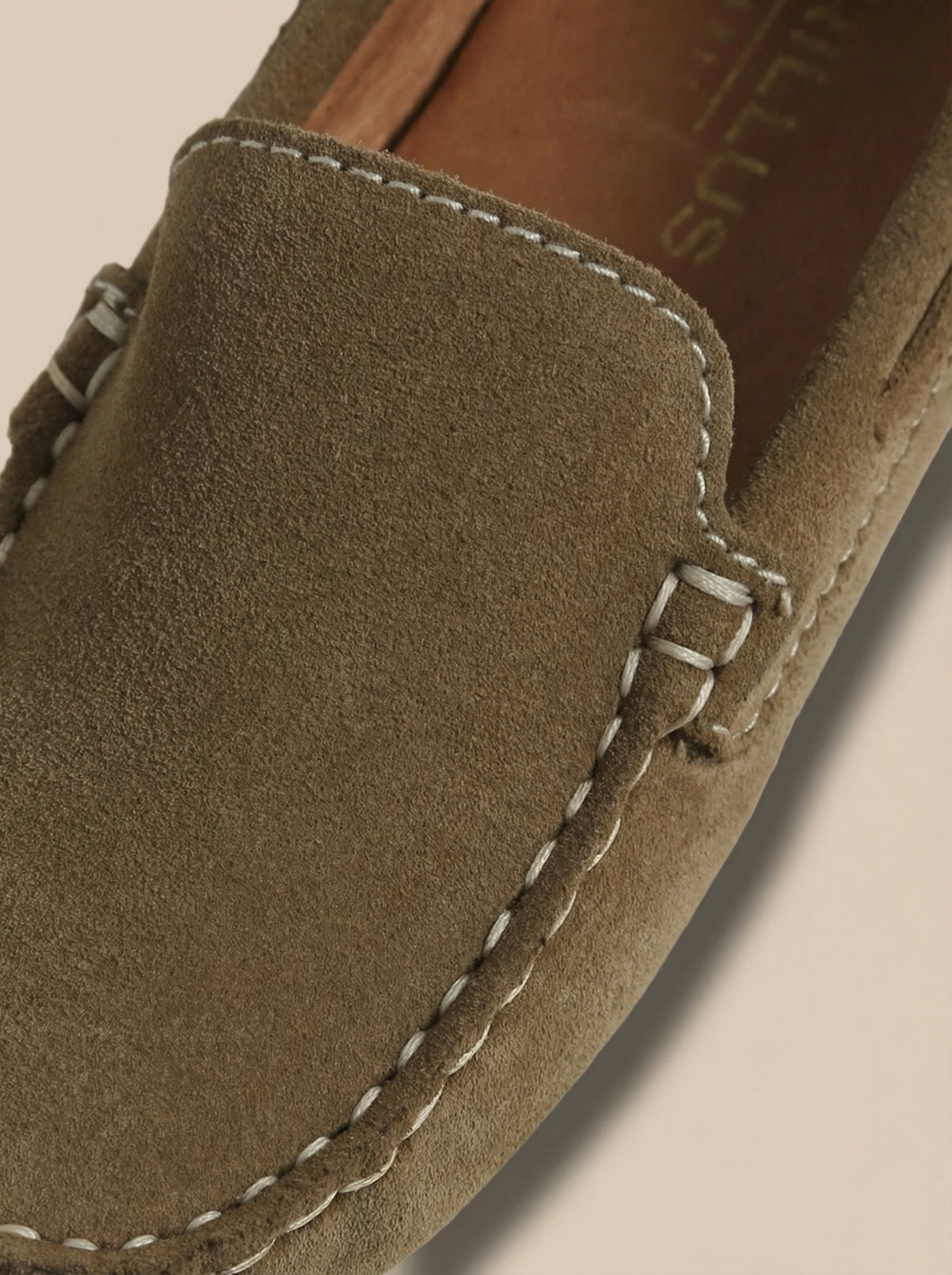 Boy's suede loafers