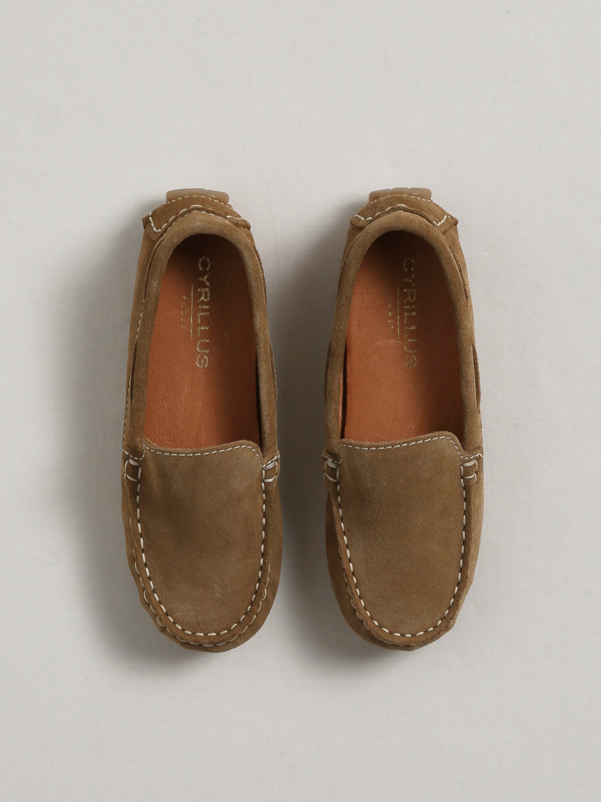 Boy's suede loafers