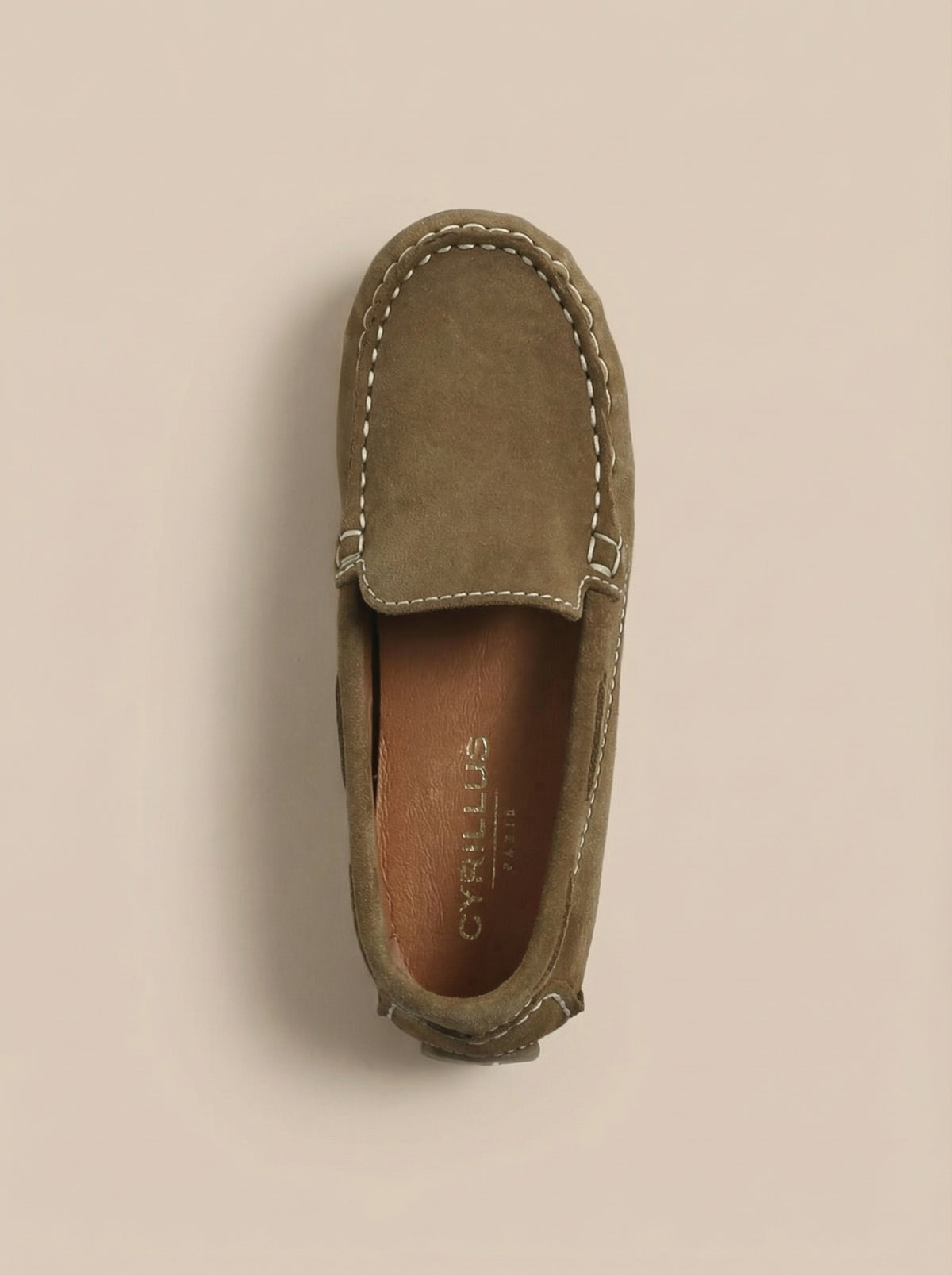 Boy's suede loafers