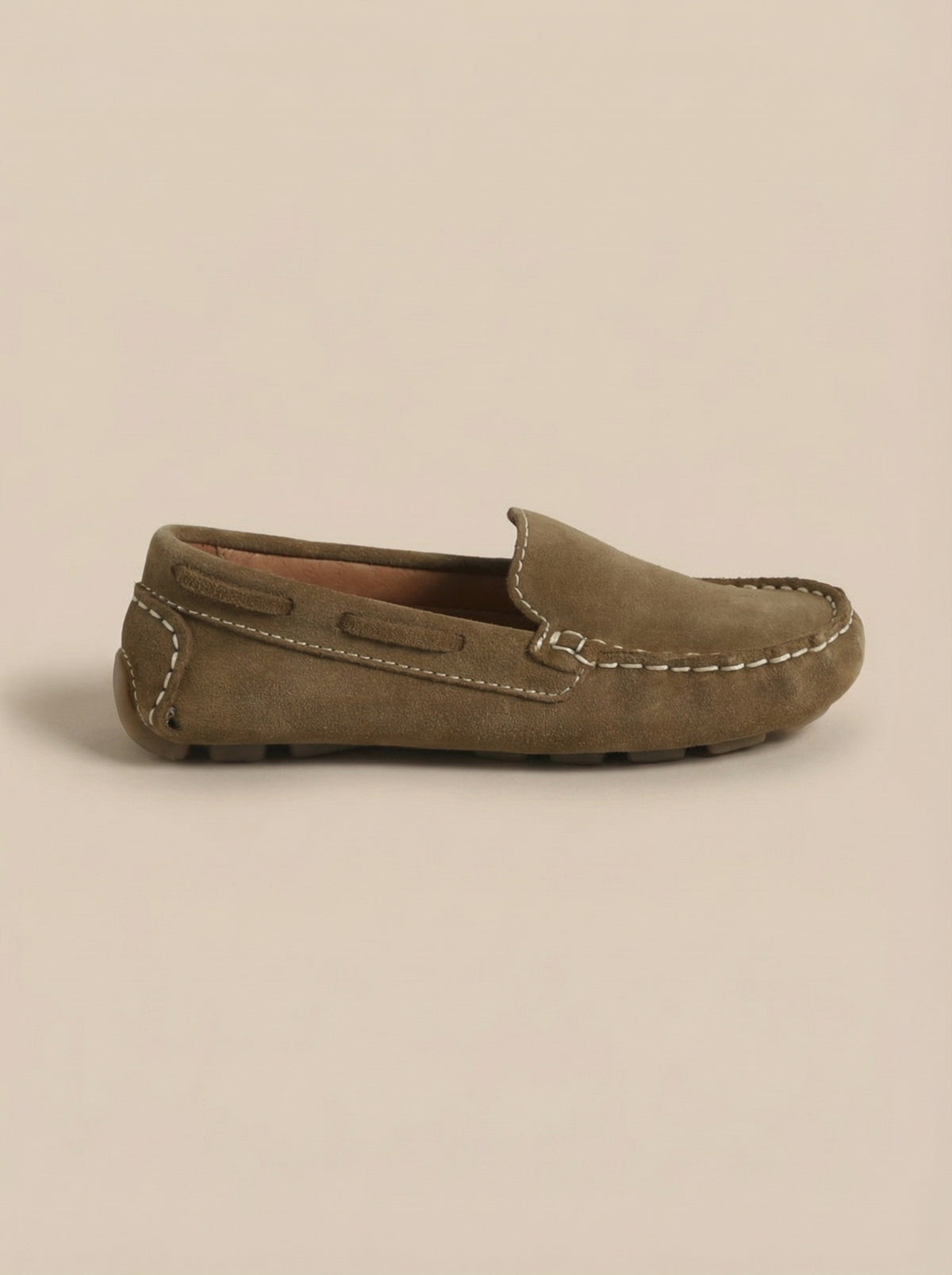 Boy's suede loafers
